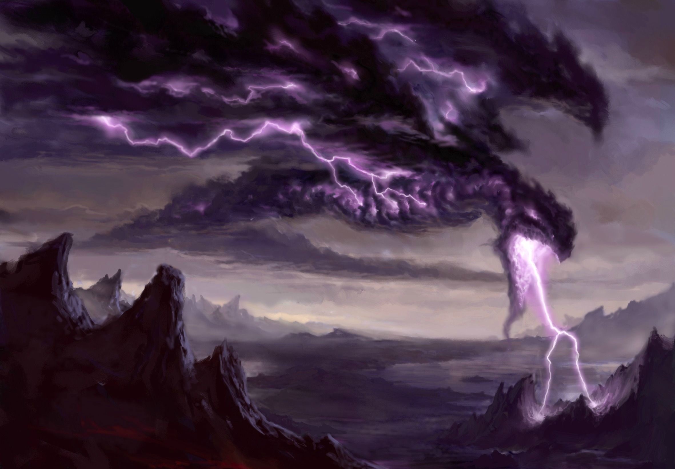 the lightning dragon Wallpaper Background