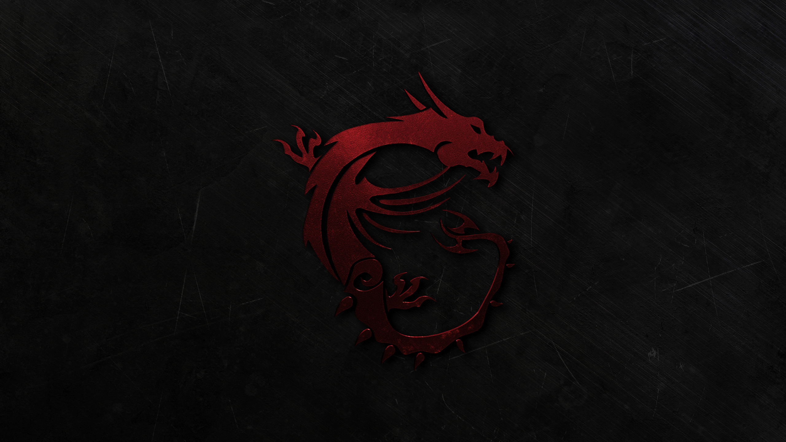 MSI Gaming Dragon Wallpaper V2 Red by Xilent21