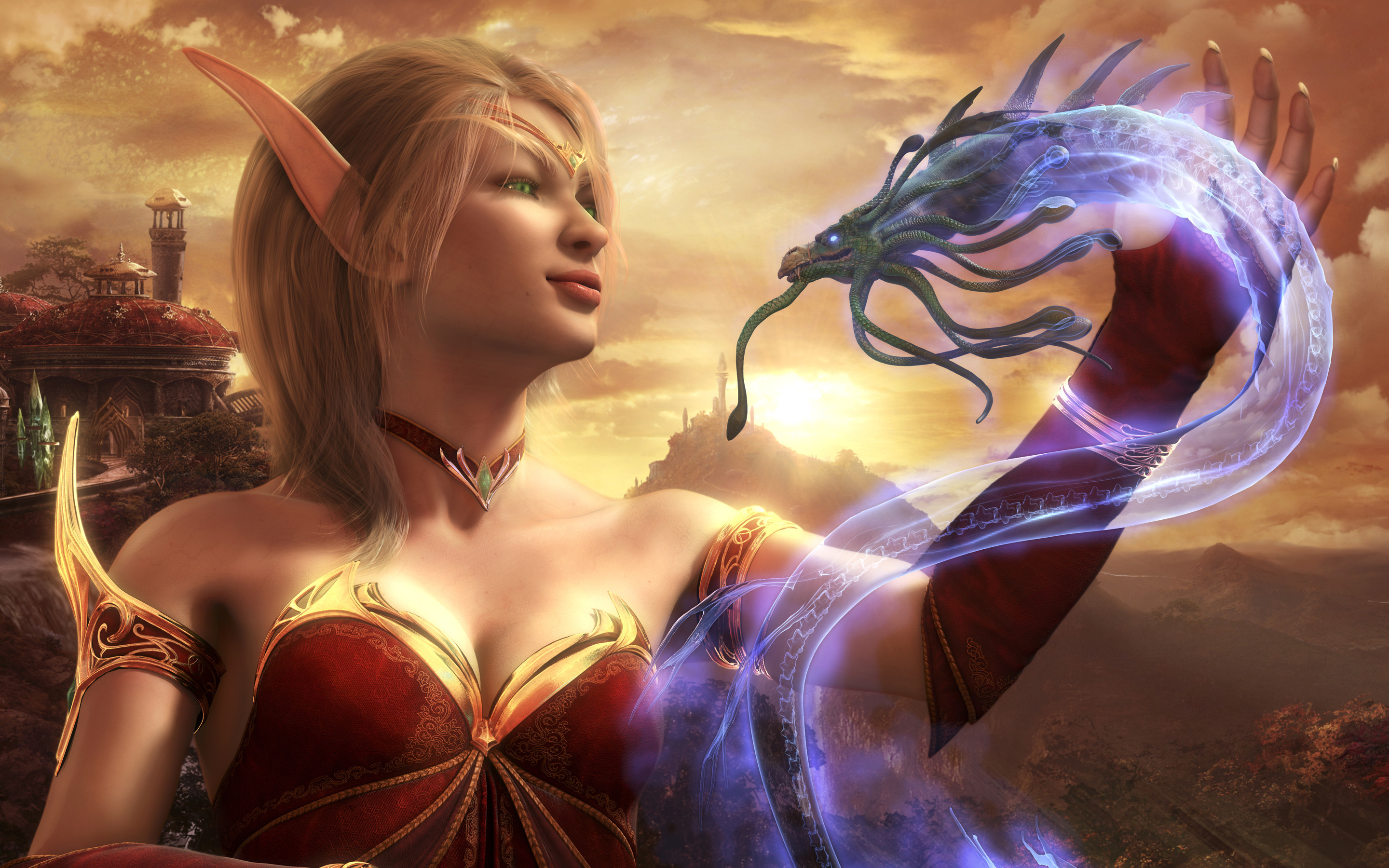 Blood Elf World Of Warcraft Wallpapers HD Wallpapers