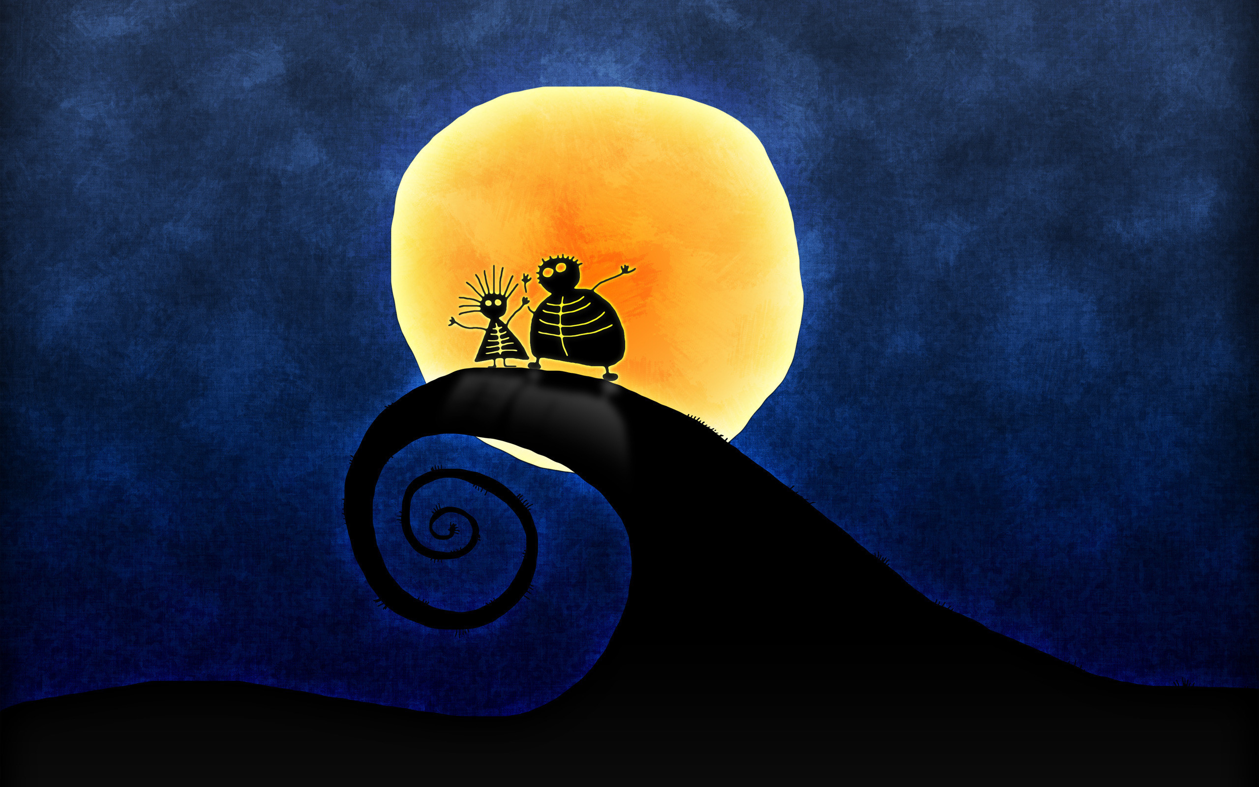 Download Jack and Sally from Nightmare Wallpaper