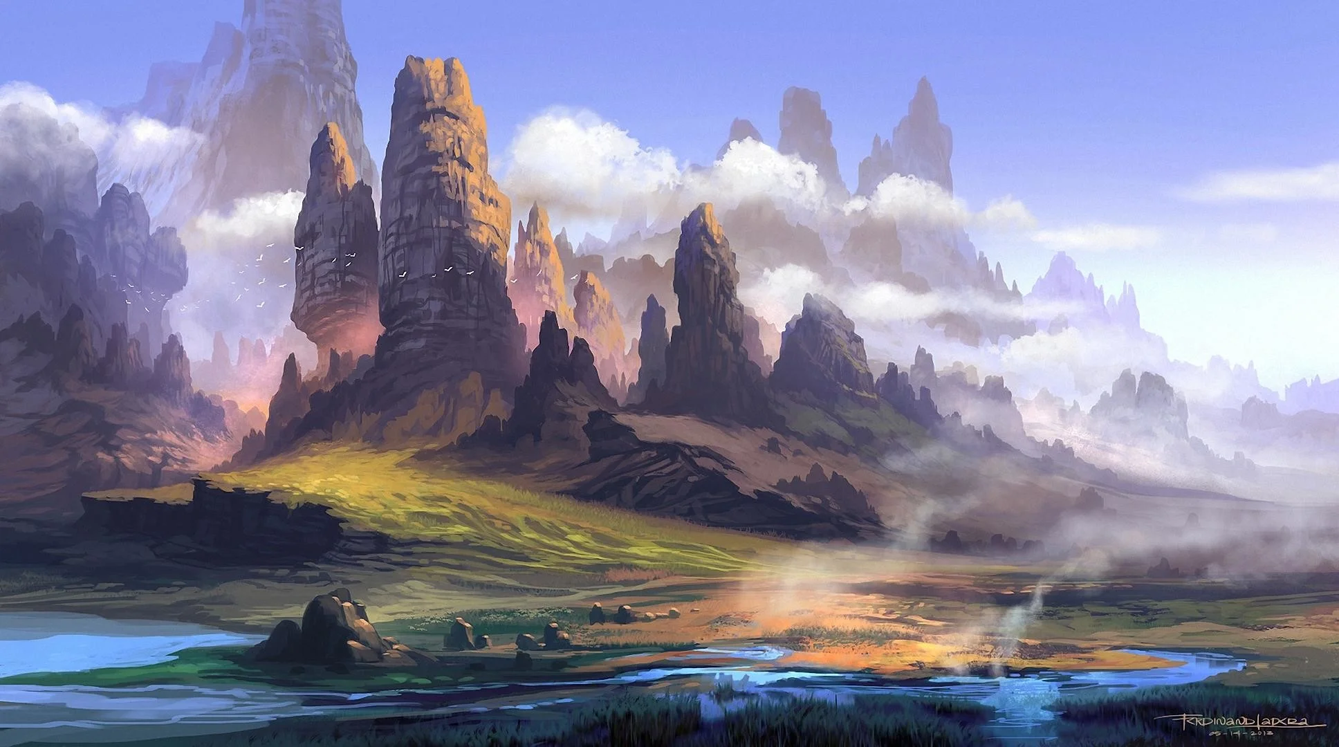 Panoramic Fantasy Wallpaper For Chromebook | Chromebook Wallpapers
