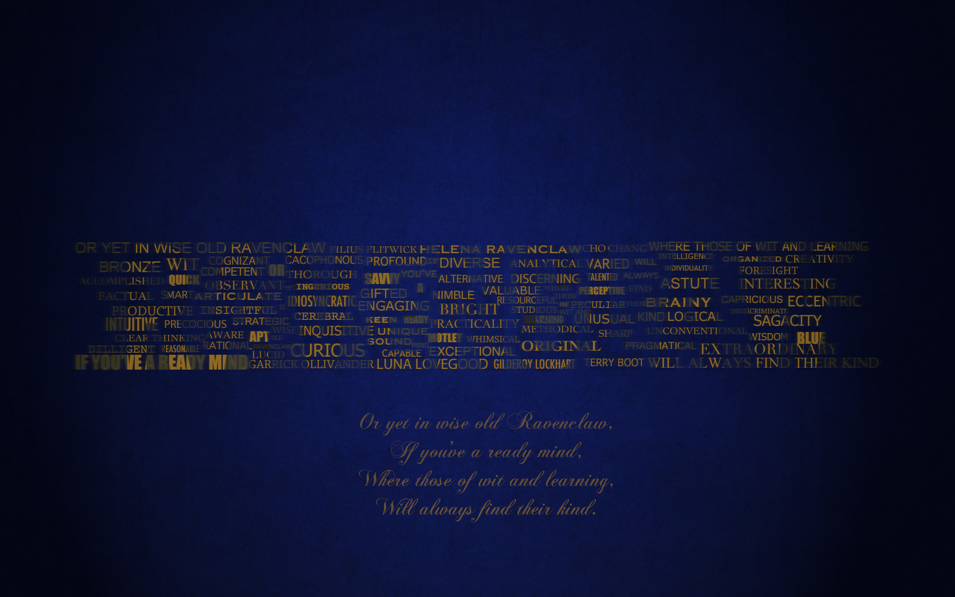 Harry Potter Iphone Wallpaper Ravenclaw Ravenclaw typography wallpaper