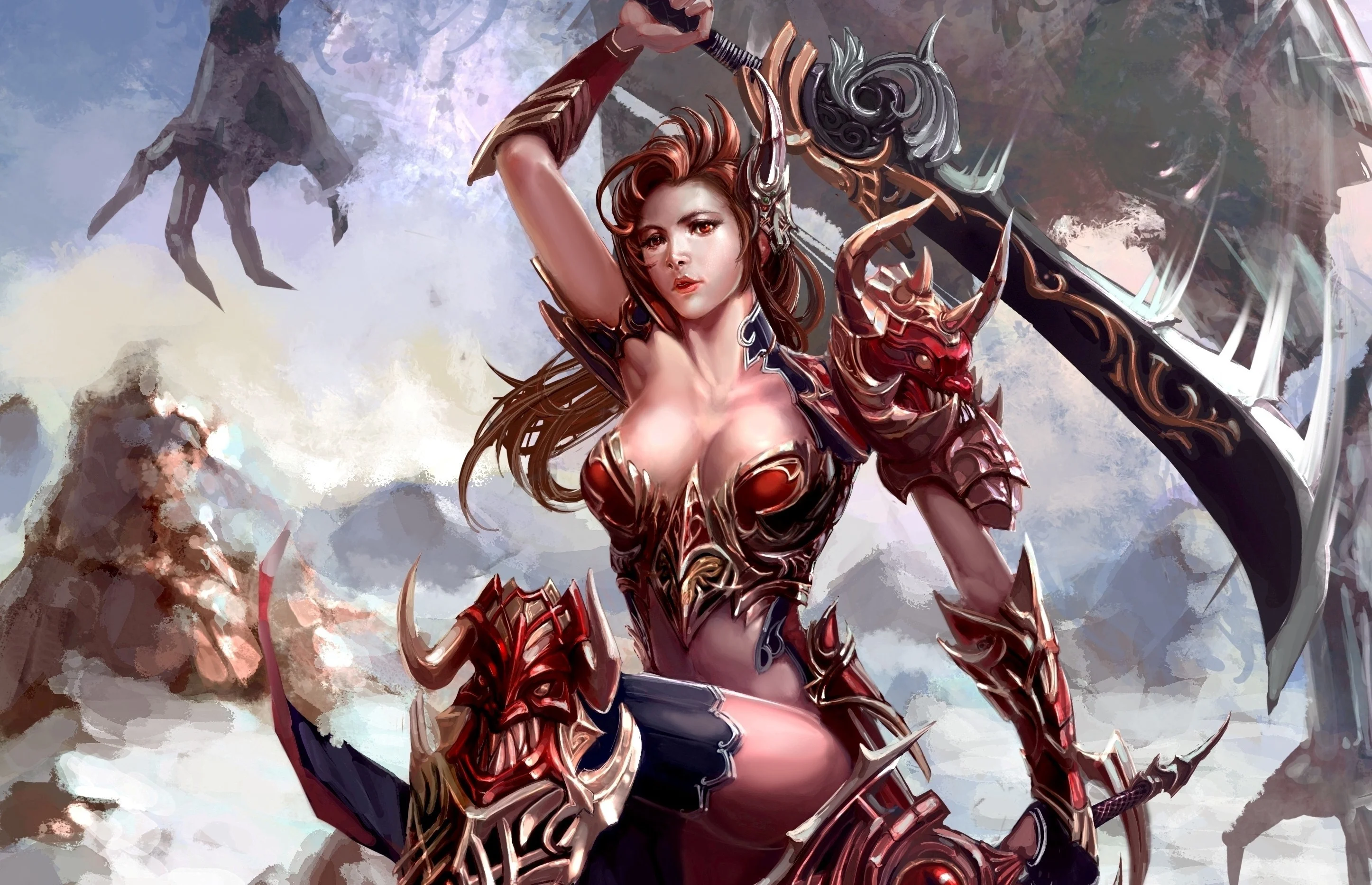 Fantasy – Women Warrior Wallpaper