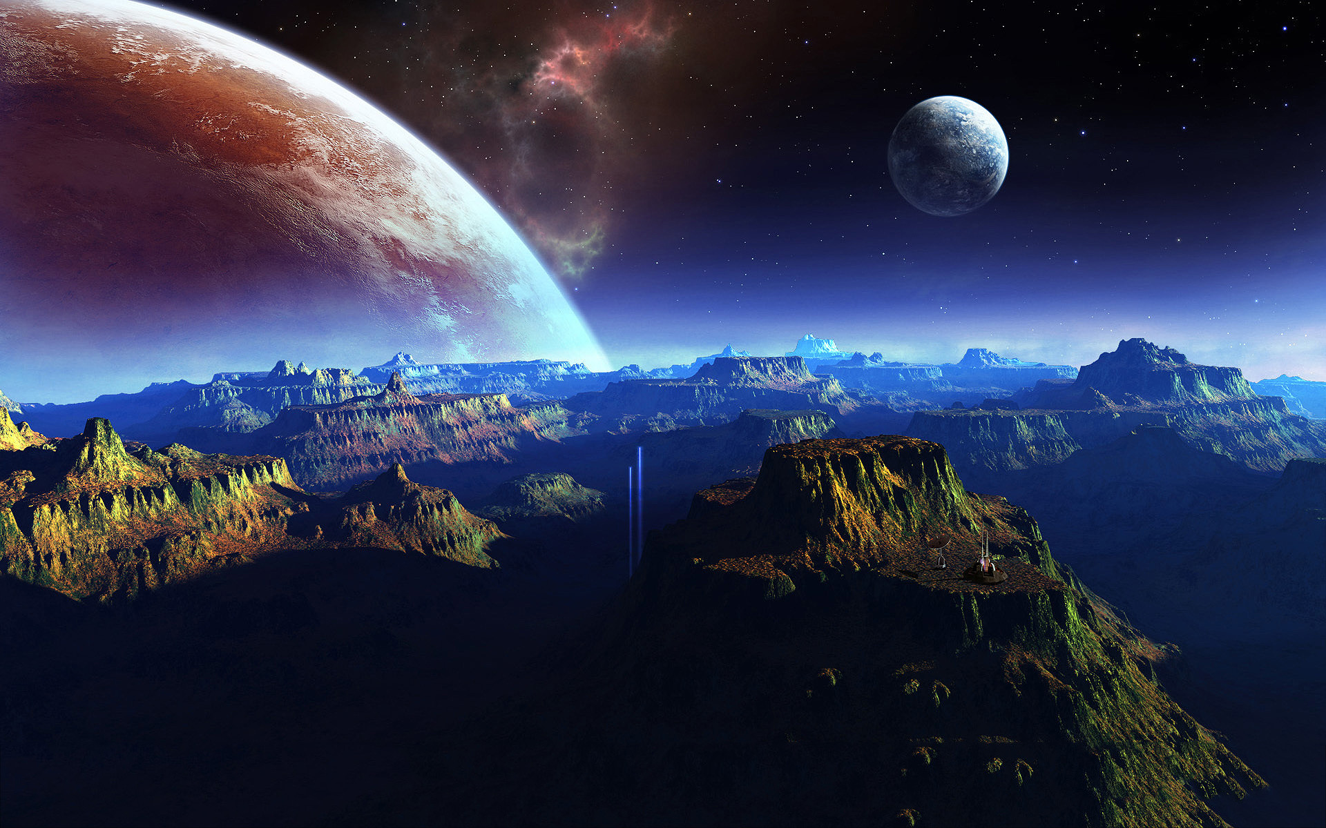 Fantasy Fantasy planet space art Wallpapers Pictures Photos Images
