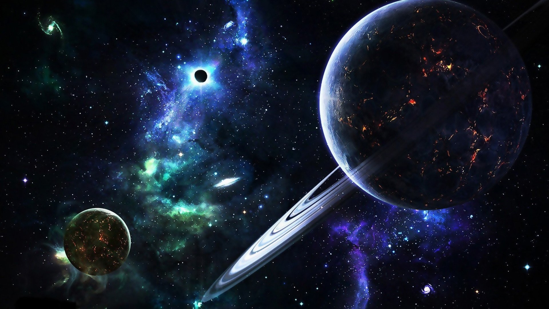 Artwork Space Digital Art Fantasy Concept Planets Skies Stars