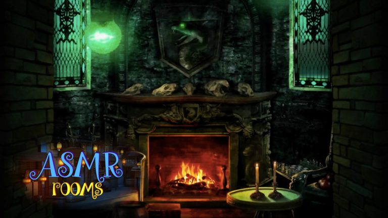 Harry Potter ASMR Slytherin Common Room POV HD ambient