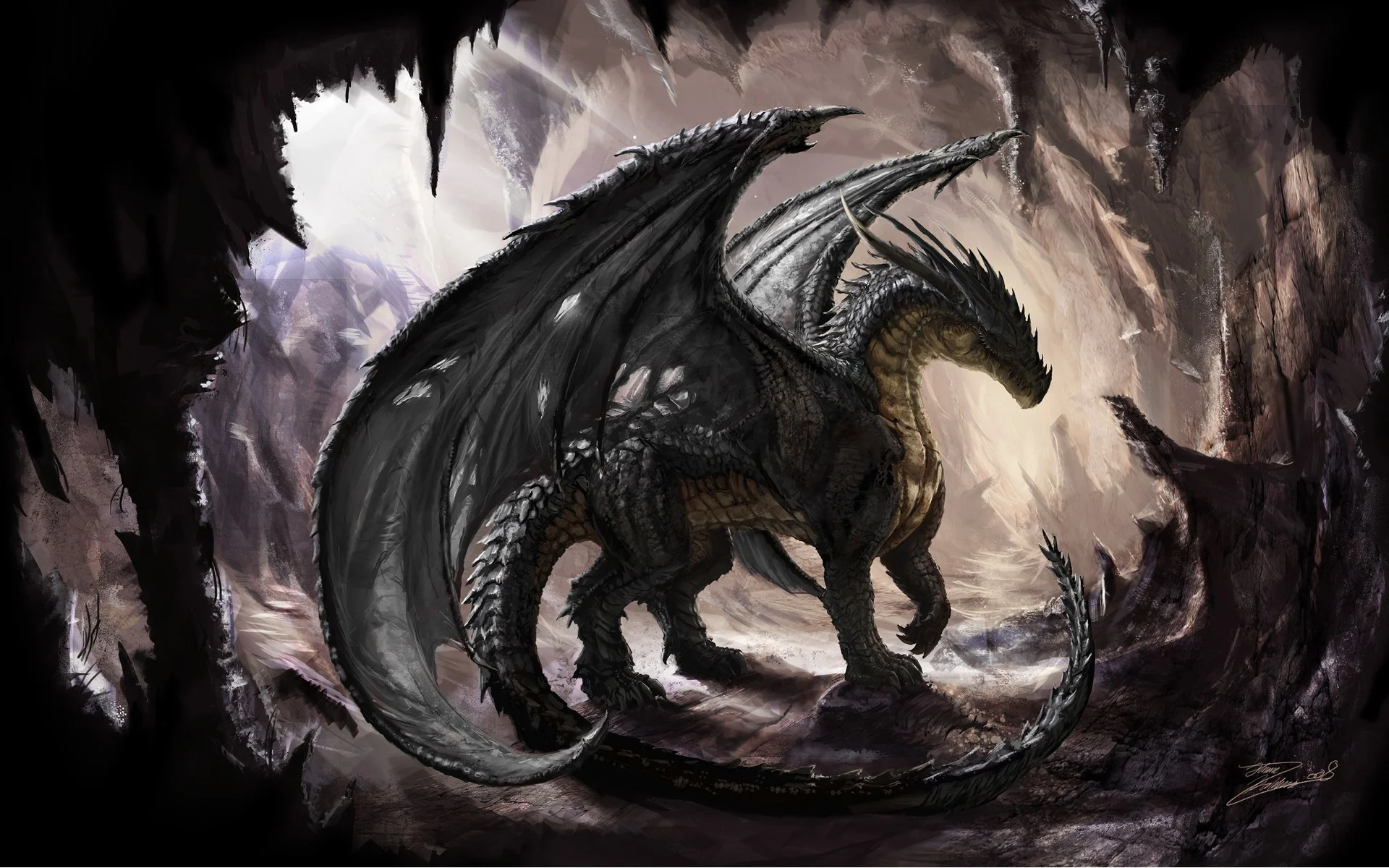 Dragon grin fantasy creature art HD phone wallpaper  Peakpx