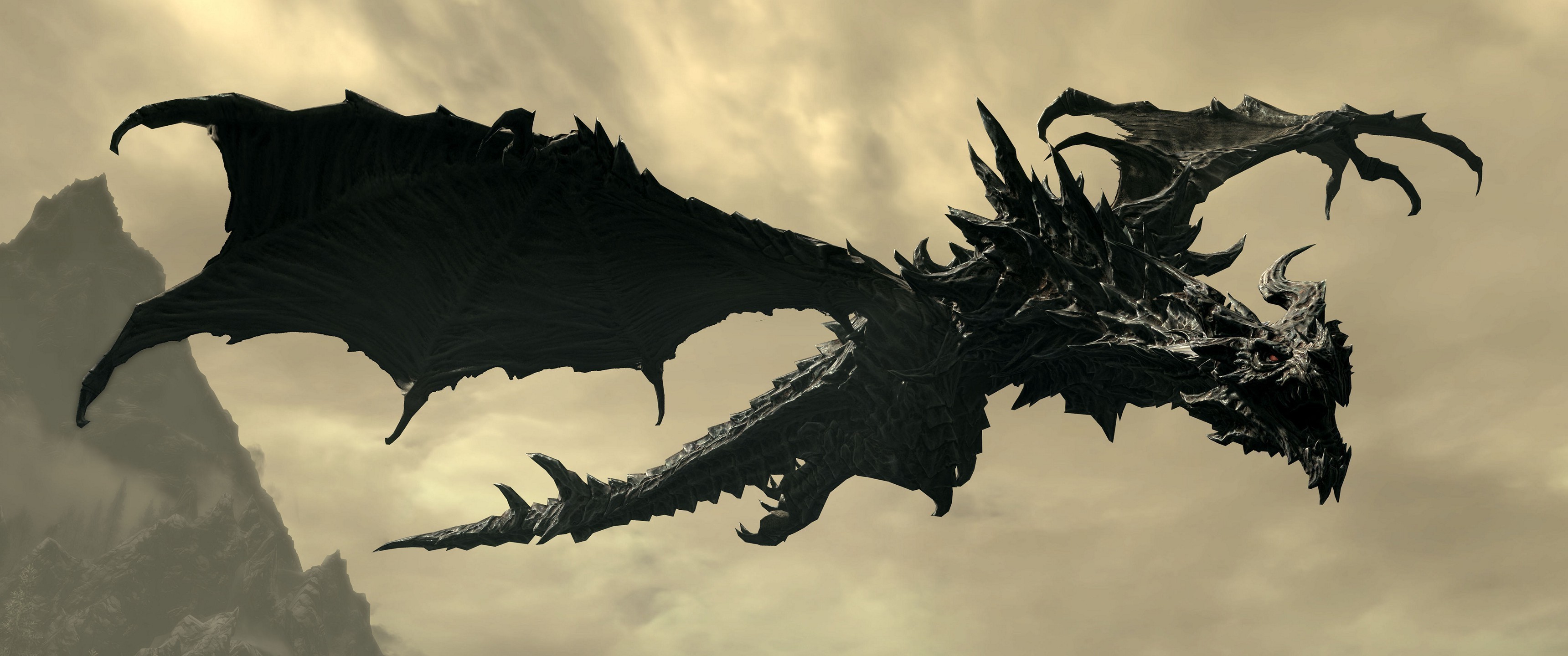 Alduin, Video Games, The Elder Scrolls V: Skyrim, Dragon Wallpapers HD /  Desktop and Mobile Backgrounds