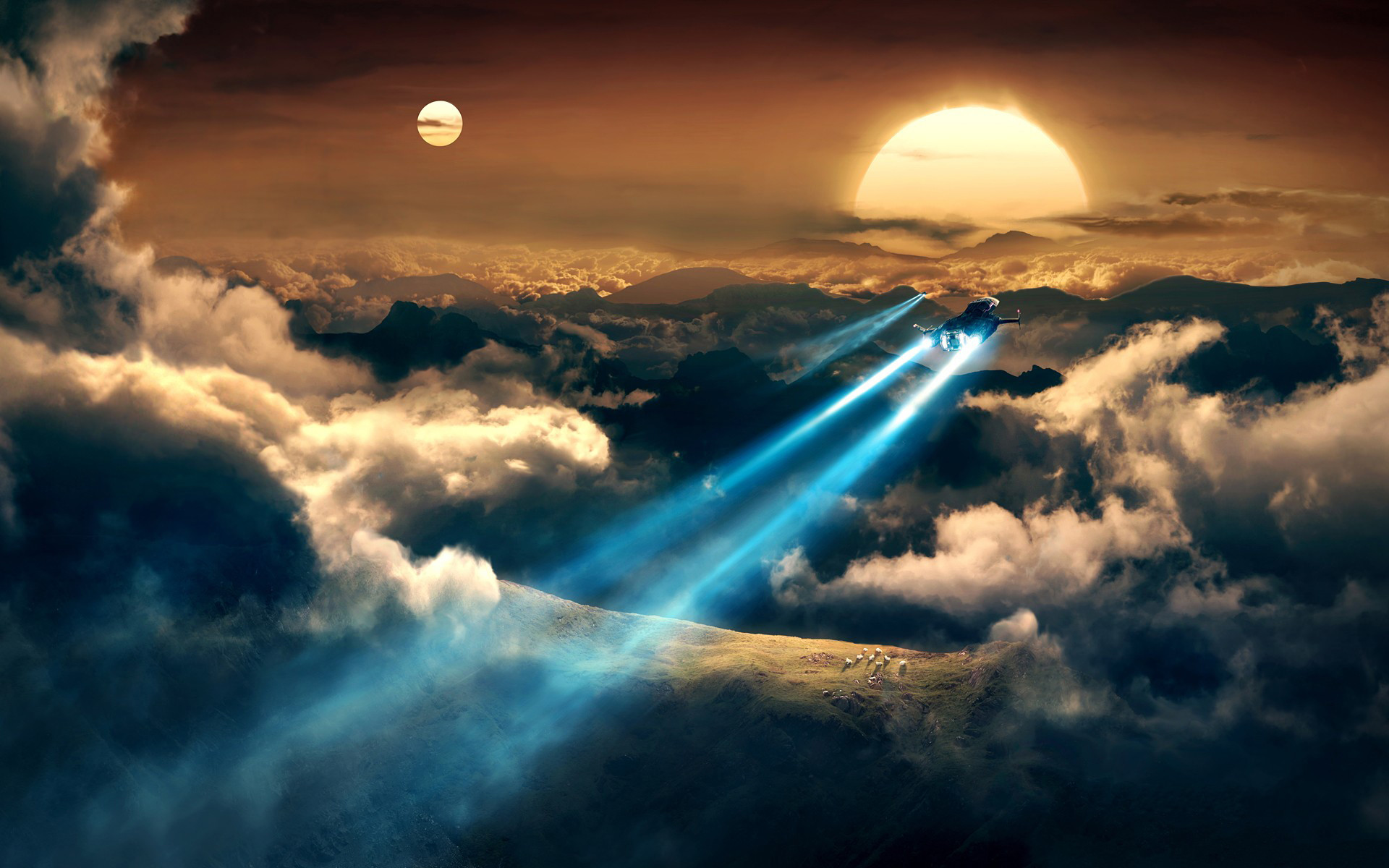art fantasy planet space trajectory flight train from spaceships spaceship  wallpaper