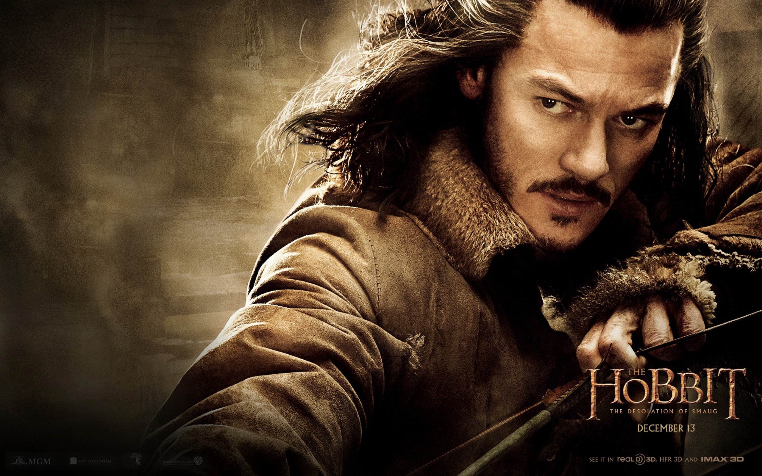 Preview wallpaper the hobbit the desolation of smaug, 2013, luke evans, bard,