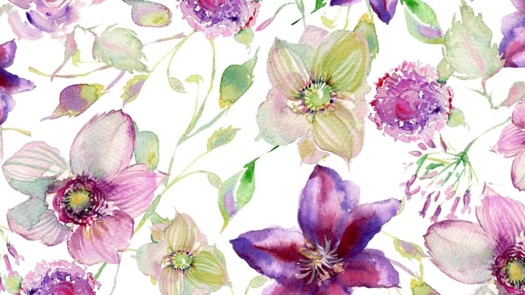 47+ Watercolor Flowers