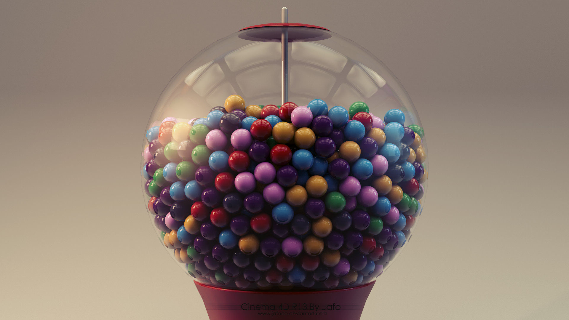 Gumball machine, candy machine, balls, candies, wallpaper HD, wallpapers. Design