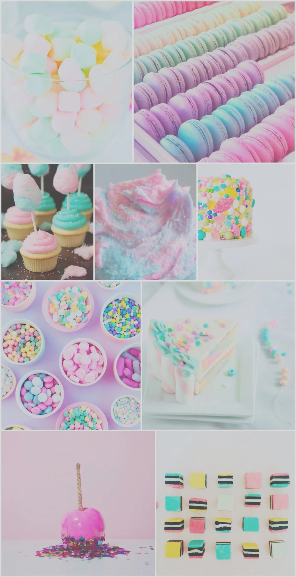 Sweet treats wallpaper, background, iPhone, android, cake, pretty, candy,