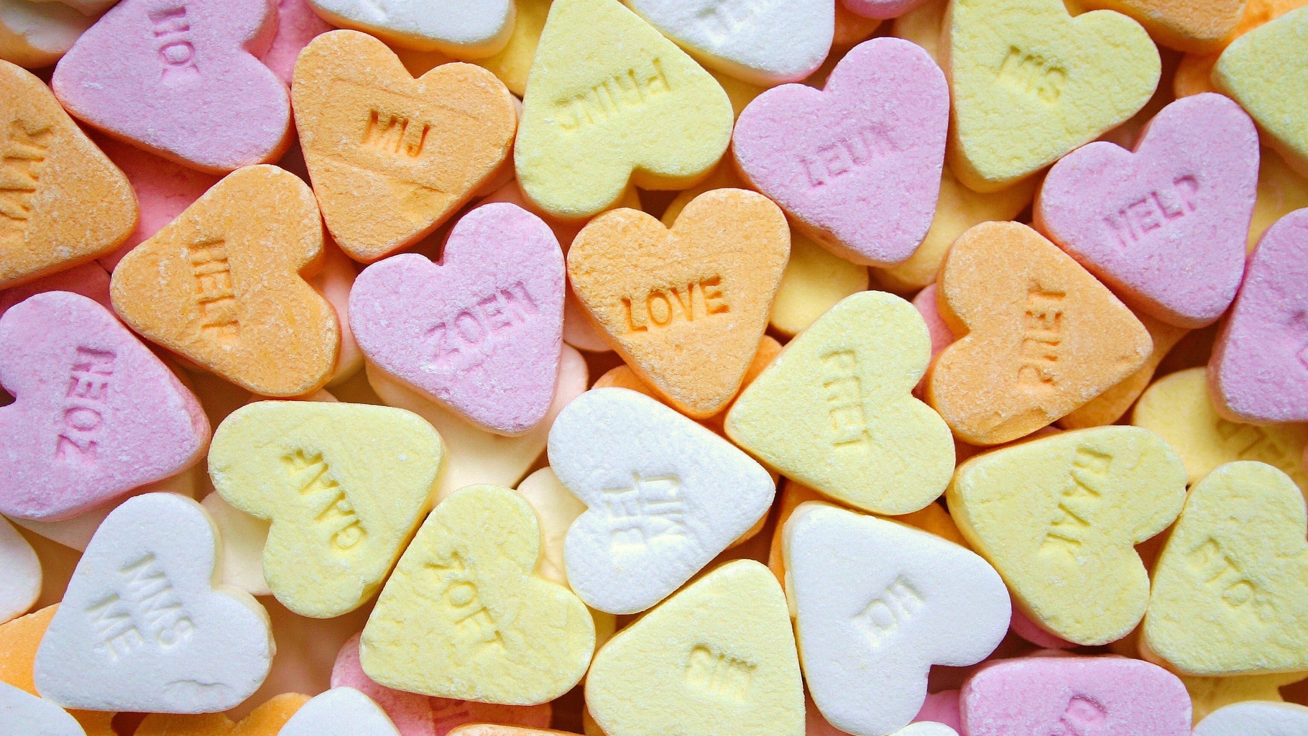 Tags: Candy, Love hearts …