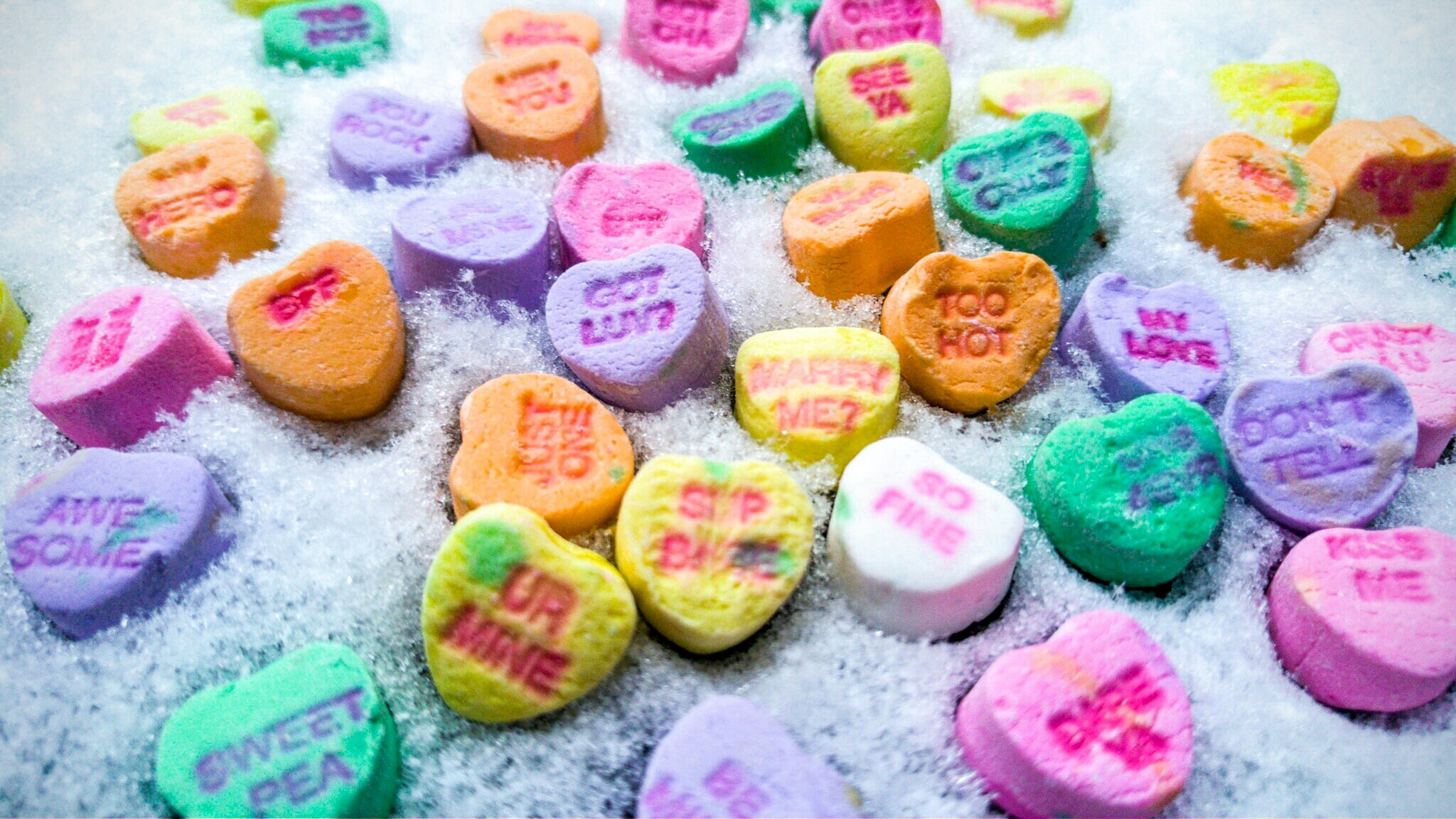 My earliest Valentine's candy heart memory is from elementary school. In  second grade I spent hours carefully selecting individual conversation  hearts with …