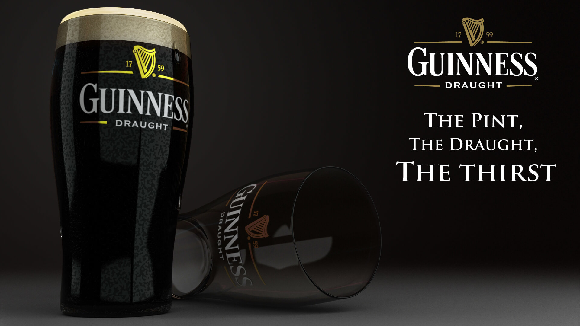 Guinness Advertising. Western Illustration
