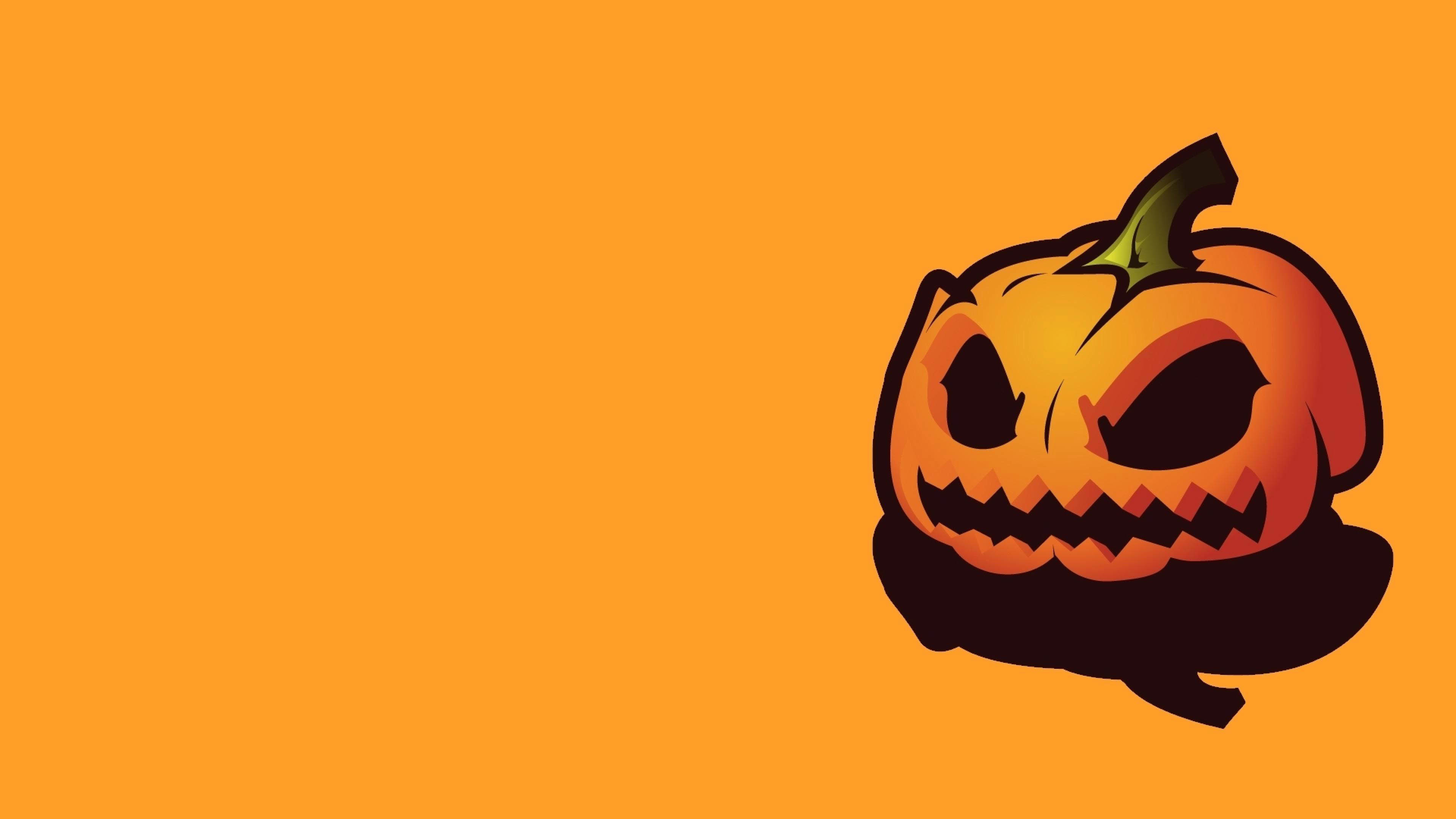 Cute Vector Halloween Pumpkin – – 4K 16/9 (Ultra HD, UHD. Cute  Vector Halloween Pumpkin 4K 16 9 Ultra HD UHD