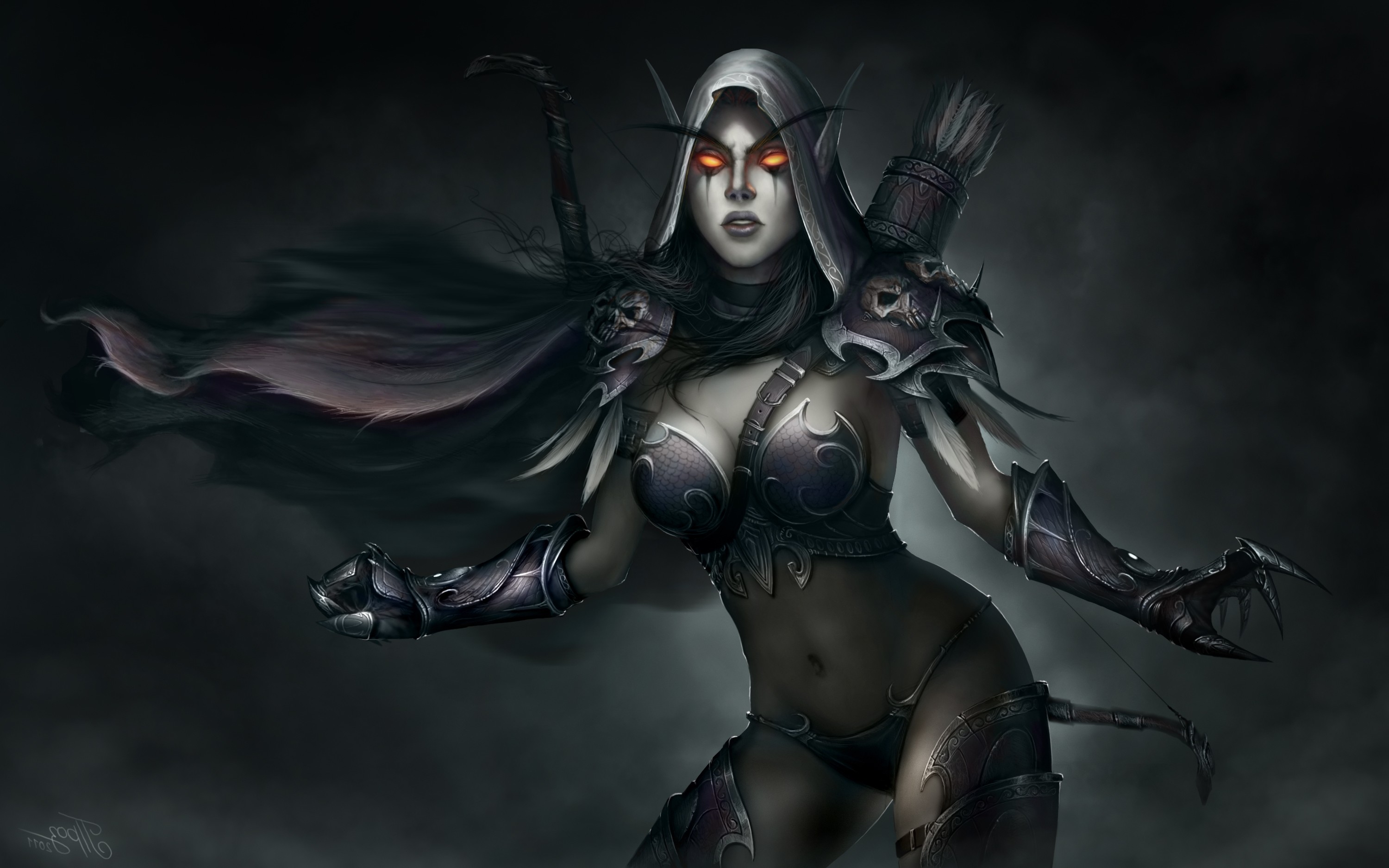 World of Warcraft Sylvanas Dark Lady Wallpapers HD / Desktop and Mobile  Backgrounds