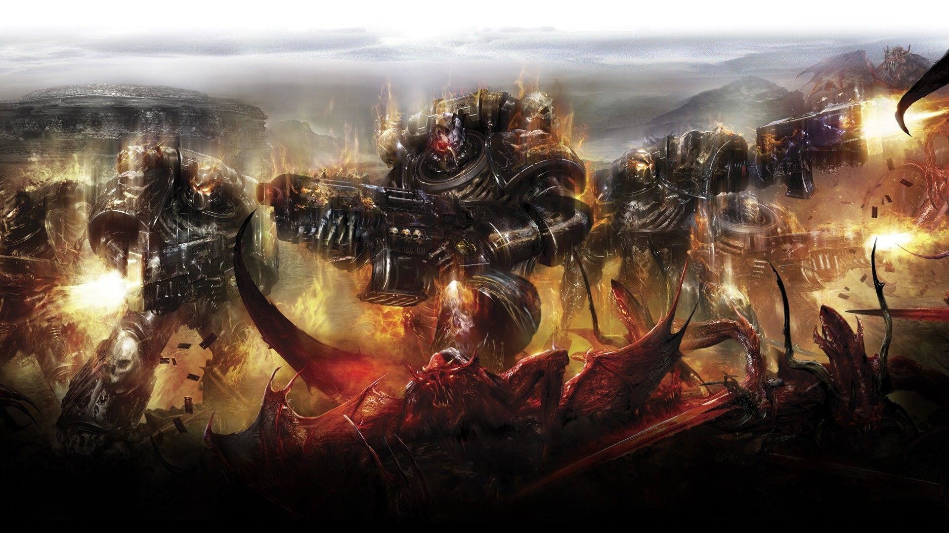 Wallpapers And Other Space Marine Related Art. Warhammer 40,000