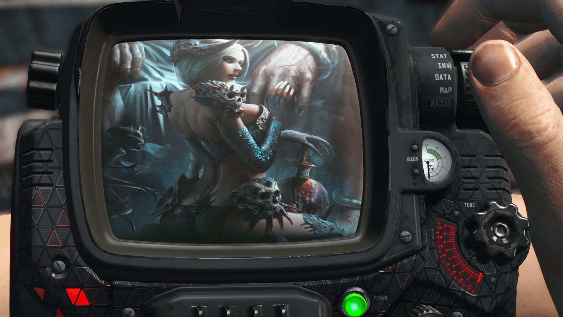 Alternative Sexy Pip Boy Screen at Fallout 4 Nexus – Mods and community