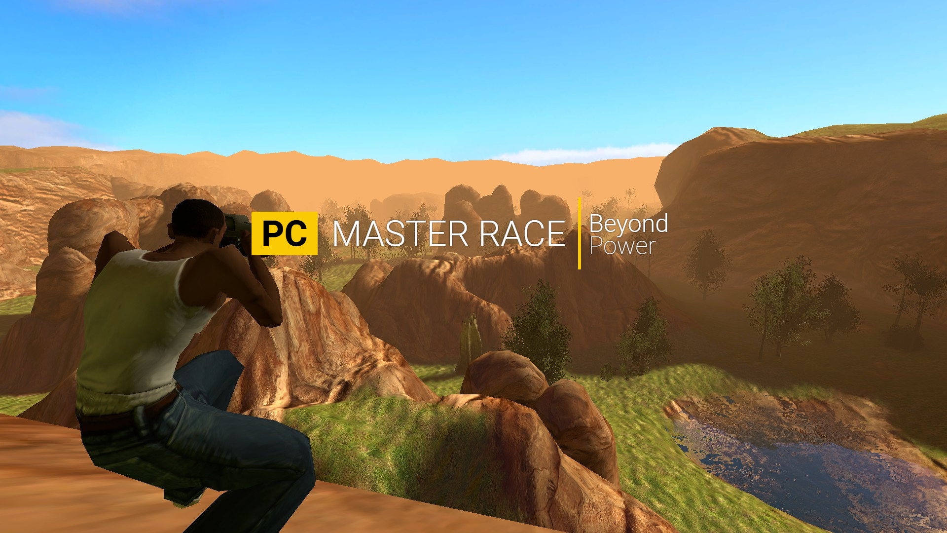 ScreenshotPC master race wallpaper