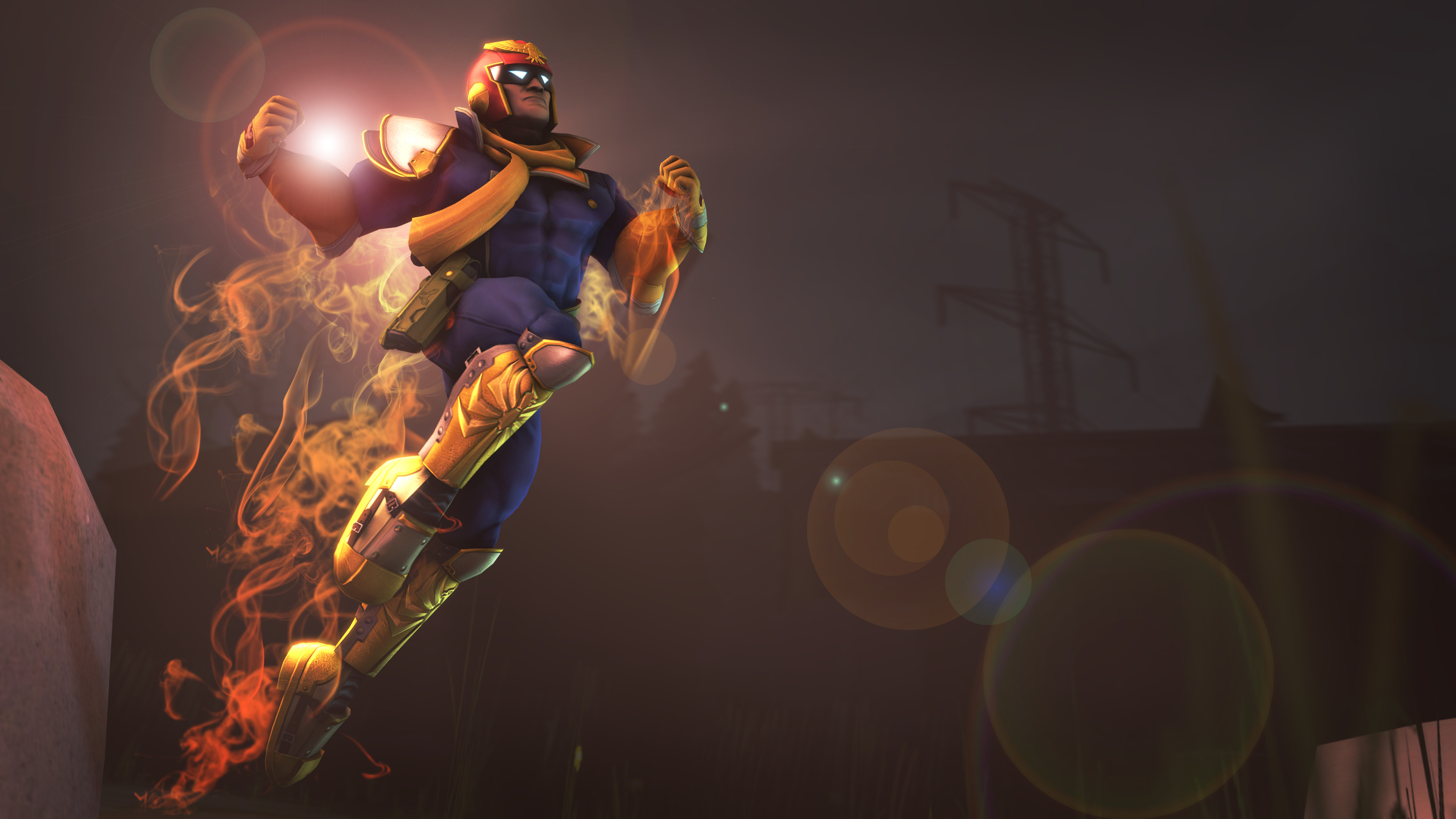 HQ render of Captain Falcon