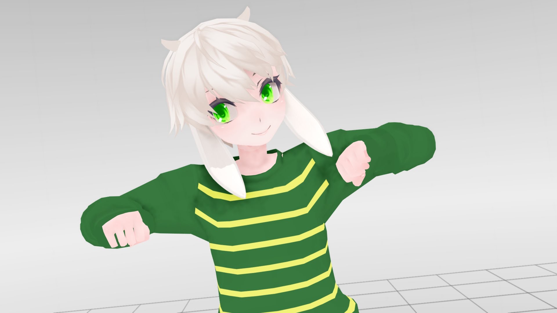 MMD x UndertaleAsriel Dreemurr Model Test DL – YouTube