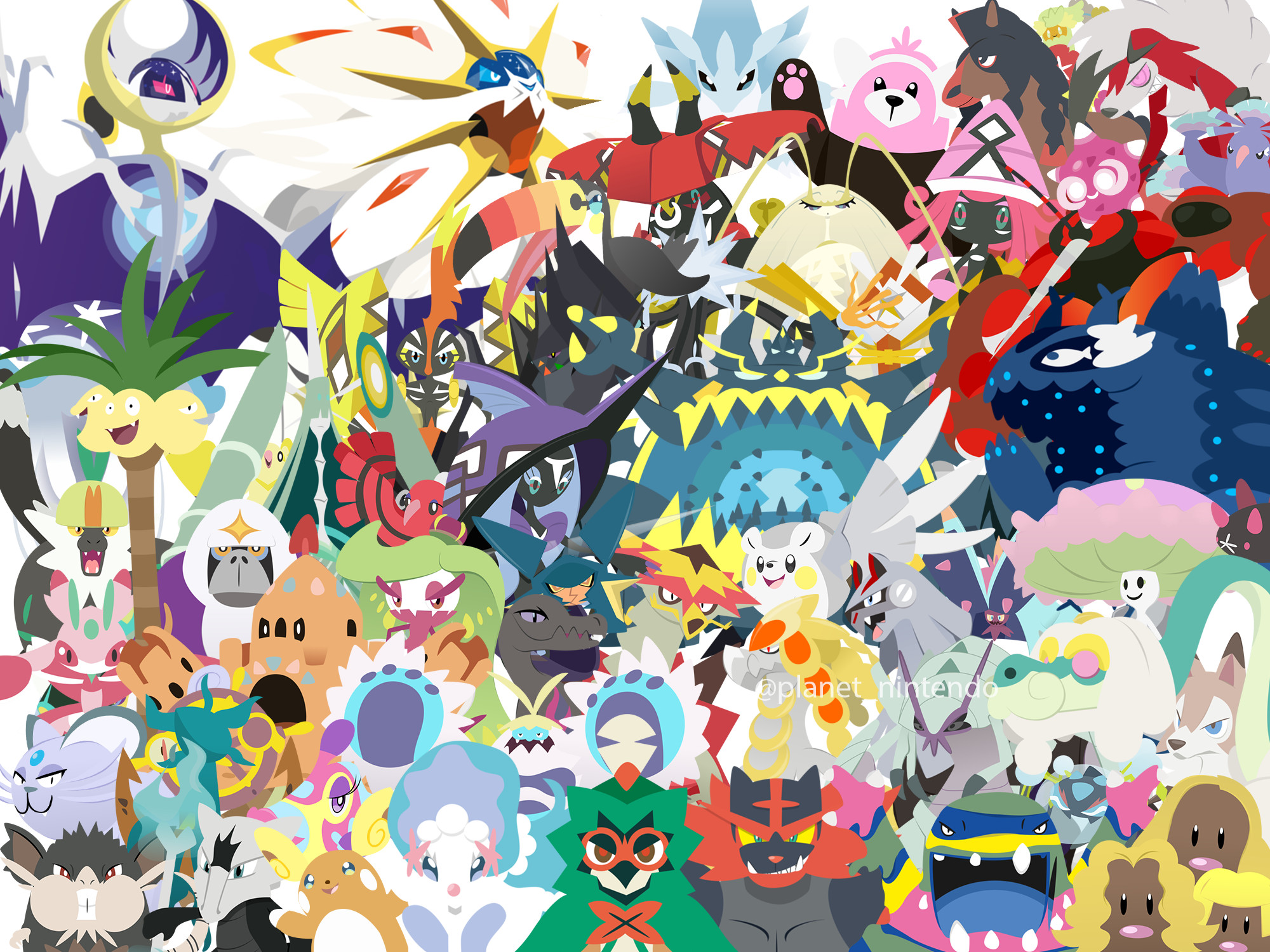 Pokemon Sun and Moon Wallpaper by PlanetNintendo