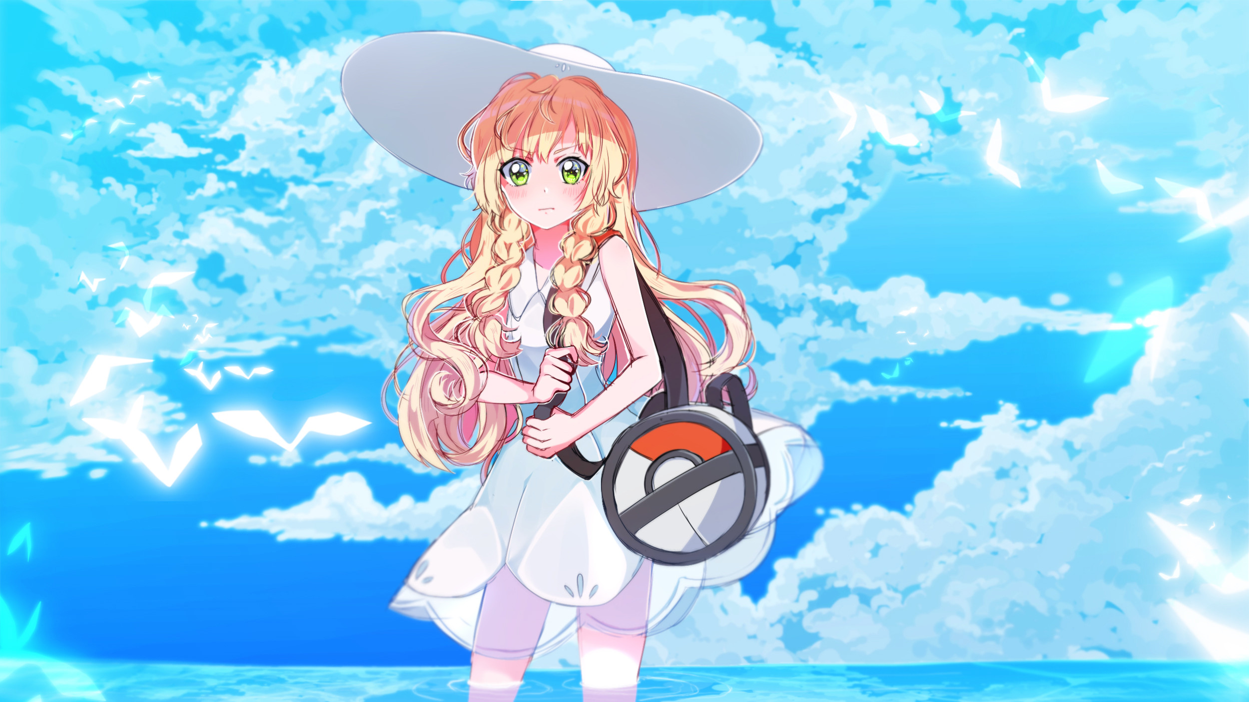 Tags Anime, Mashunya chan, Pokmon Sun Moon, Pokmon, Lillie