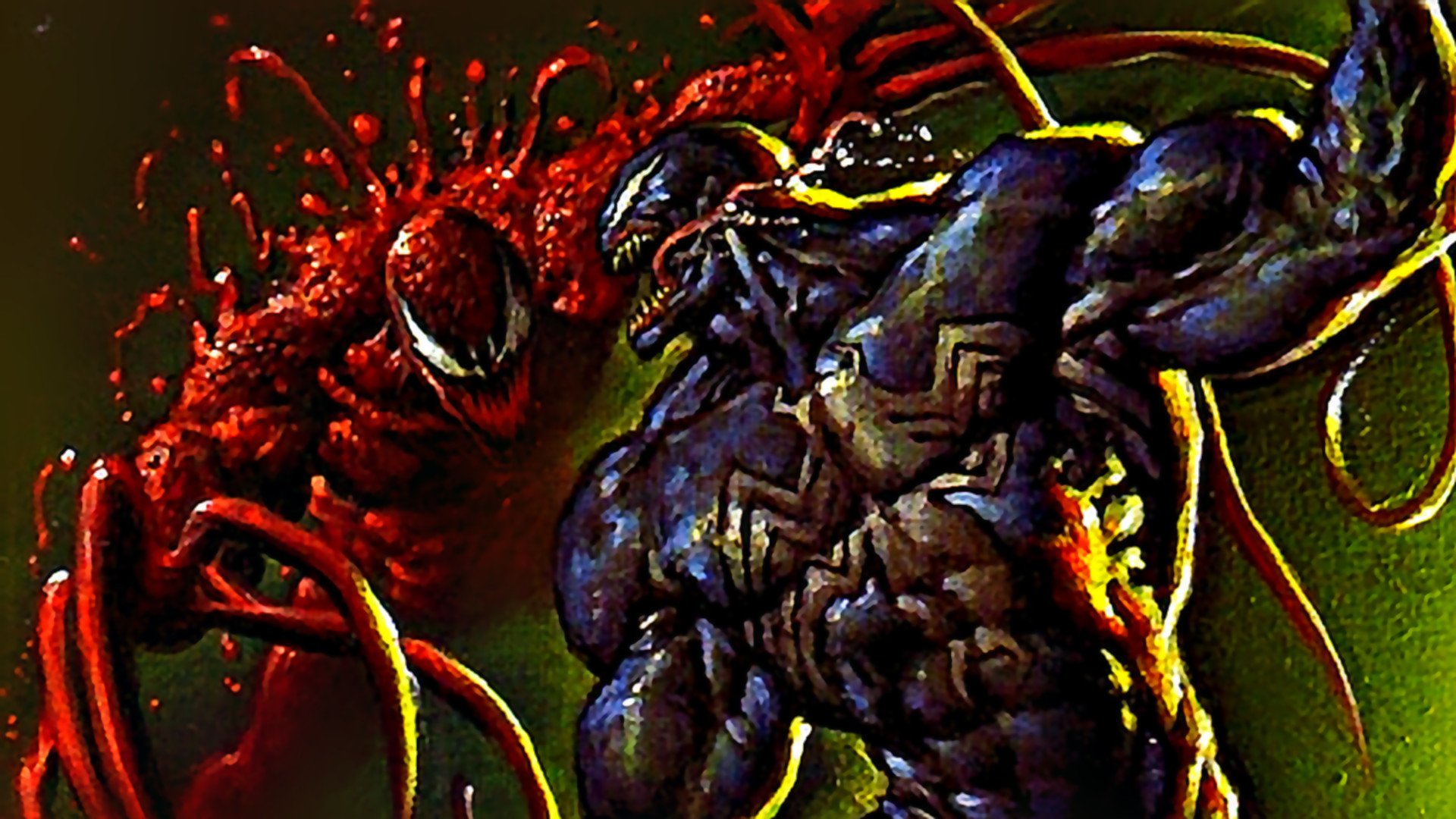 Carnage Versus Venom Wallpaper Image HD taken from Carnage .
