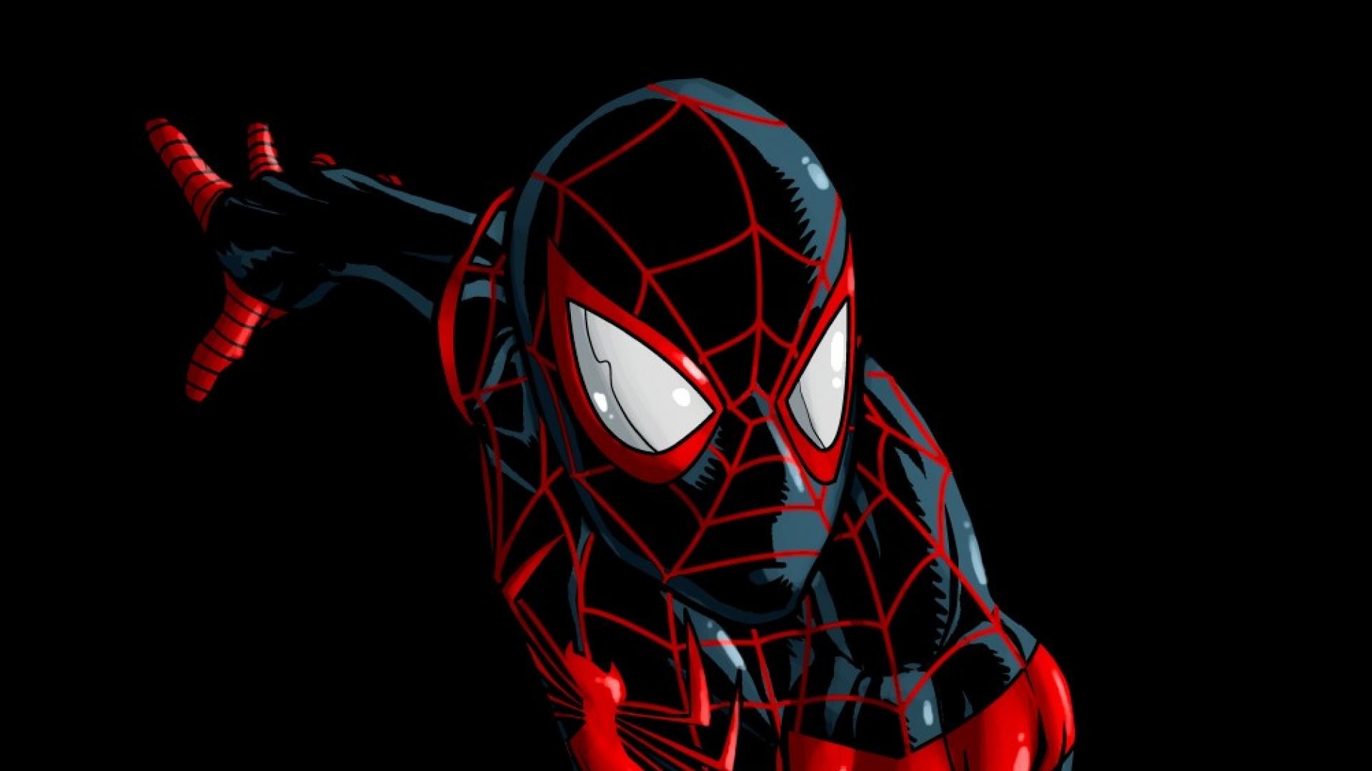 Comics spider-man superheroes marvel ultimate miles morales wallpaper .