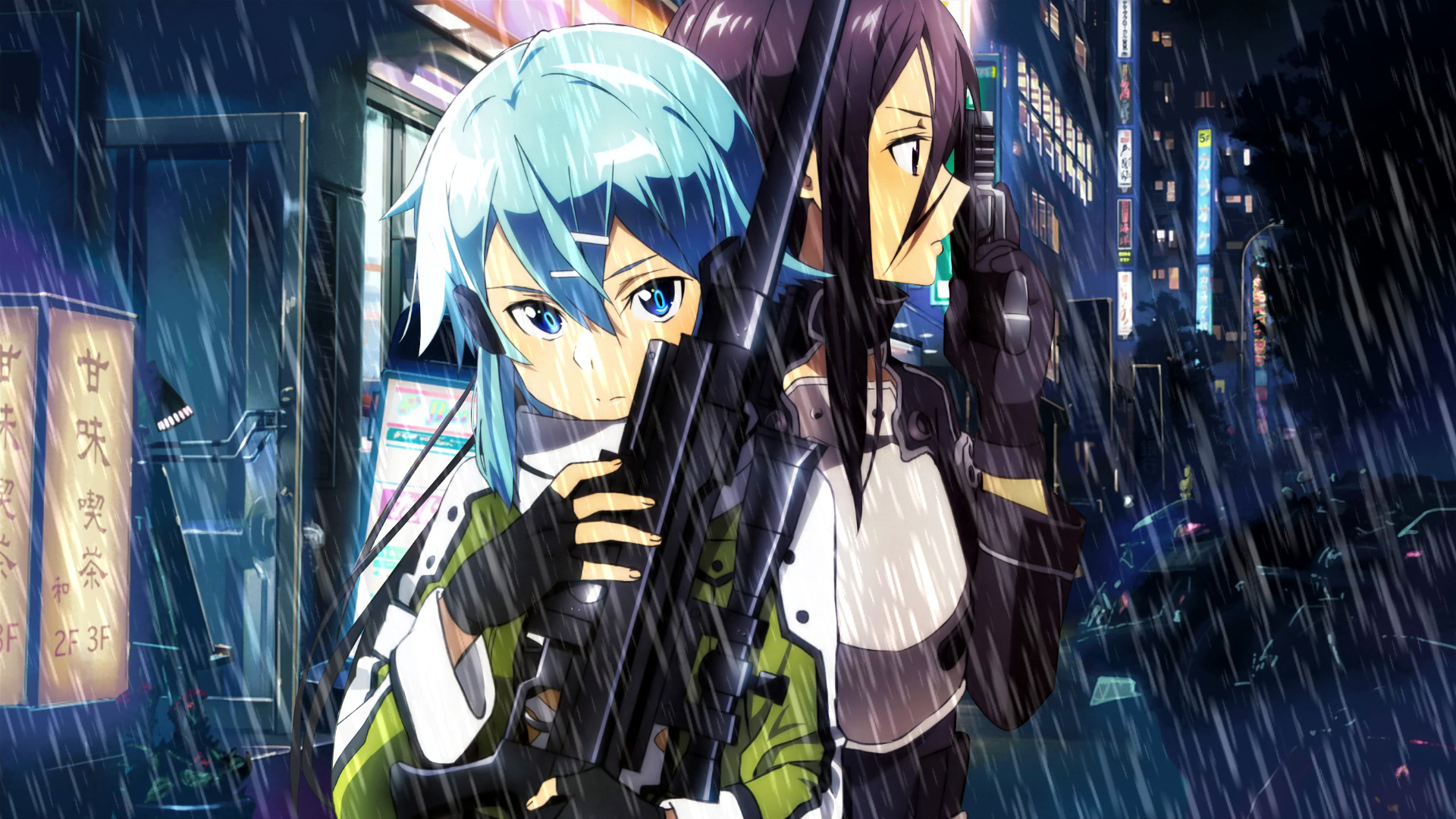 Anime – Sword Art Online II Sinon Sword Art Online Kirito Sword Art