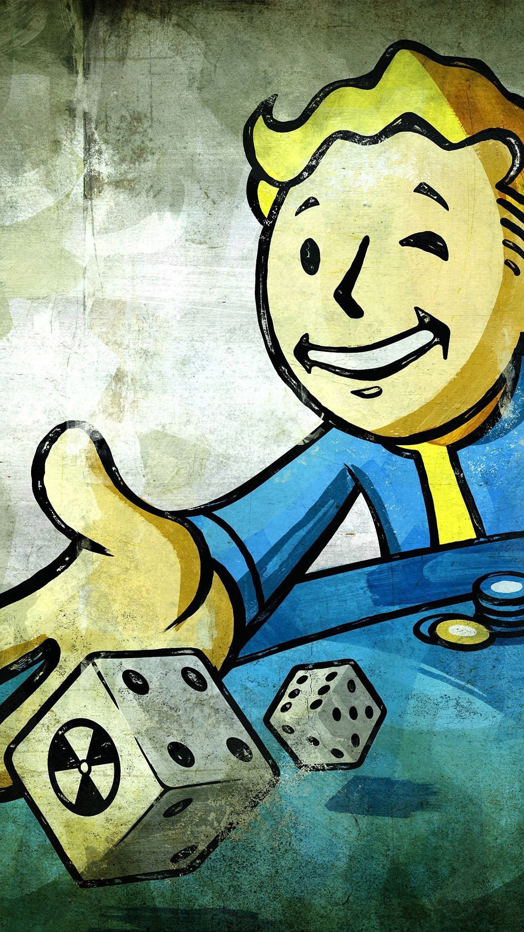 Vault boy Fallout 4 рабочий стол