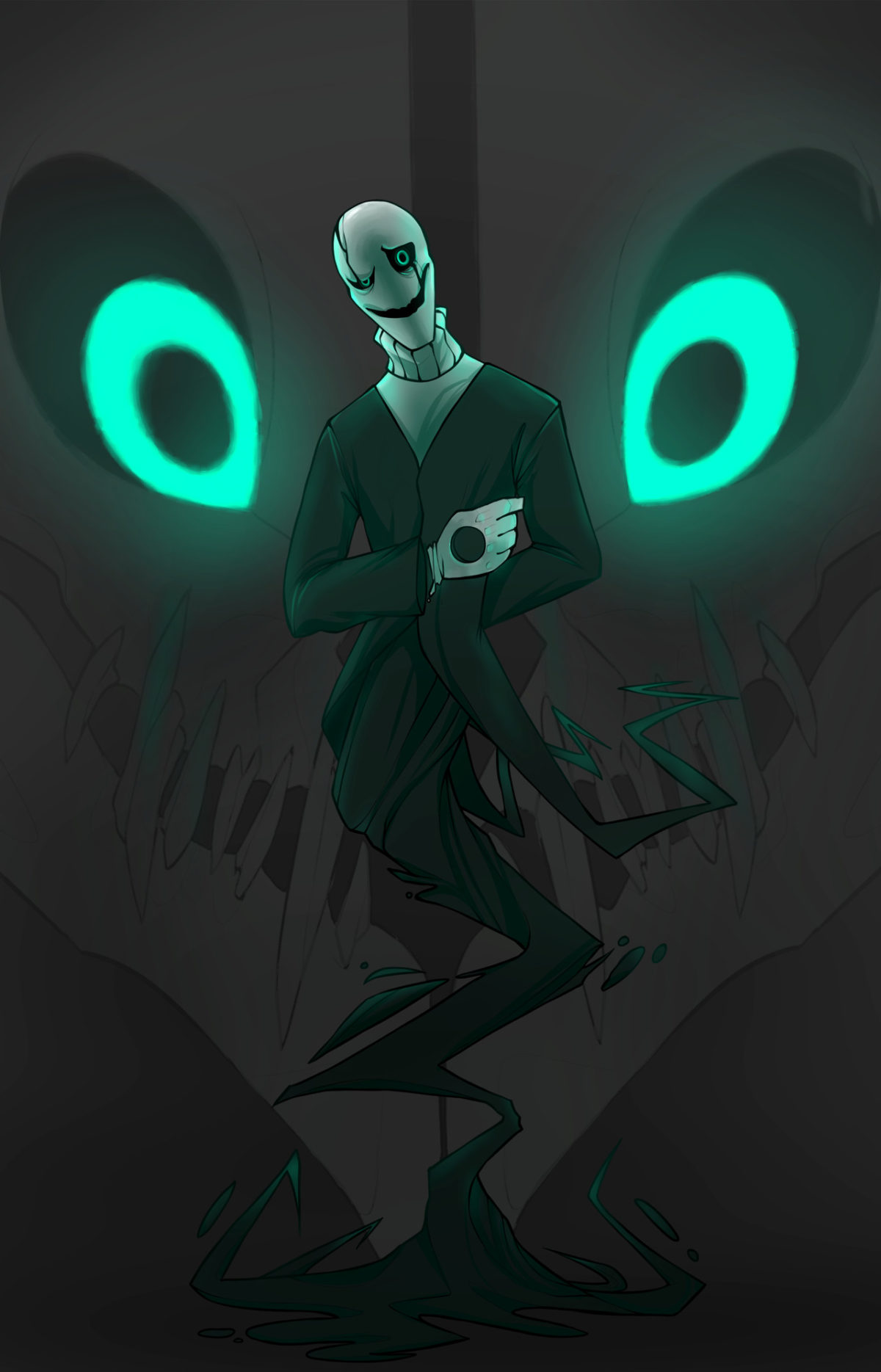 Dr. WingDings Gaster by KrimalFancey on DeviantArt