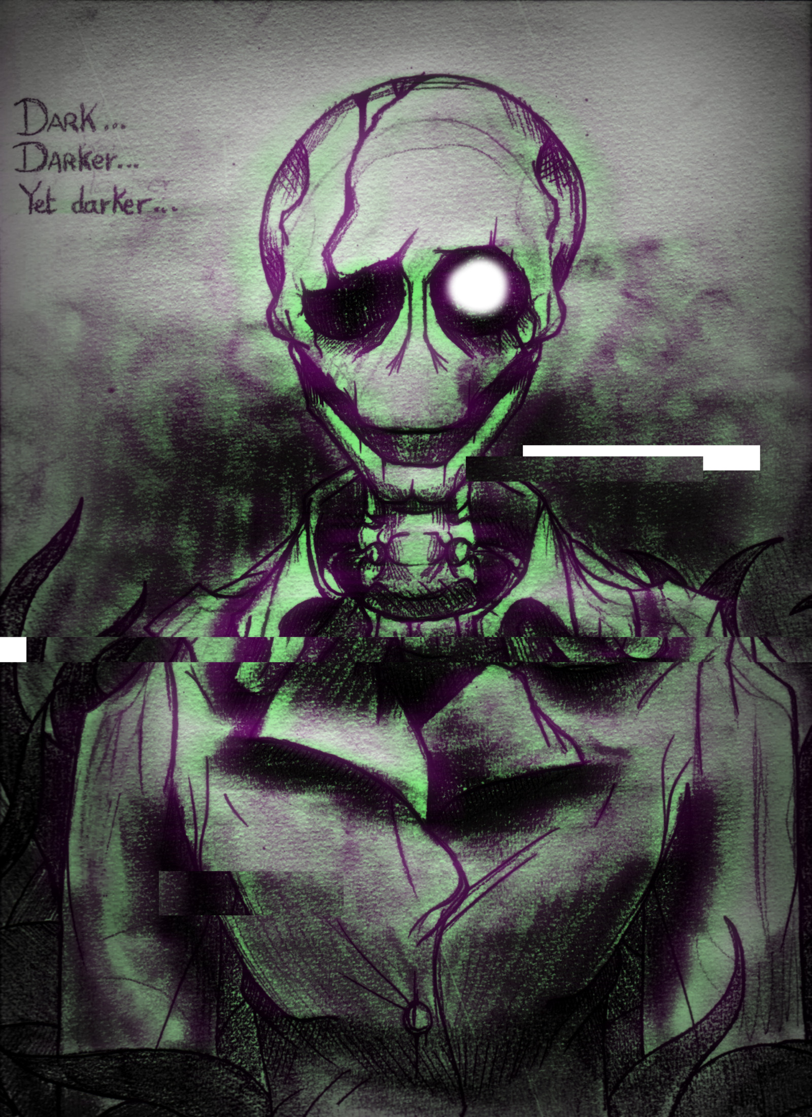 Gaster – Undertale by GraphShadow