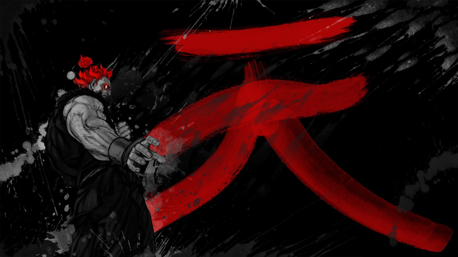 Akuma Street Fighter Background Free Download PixelsTalk.Net