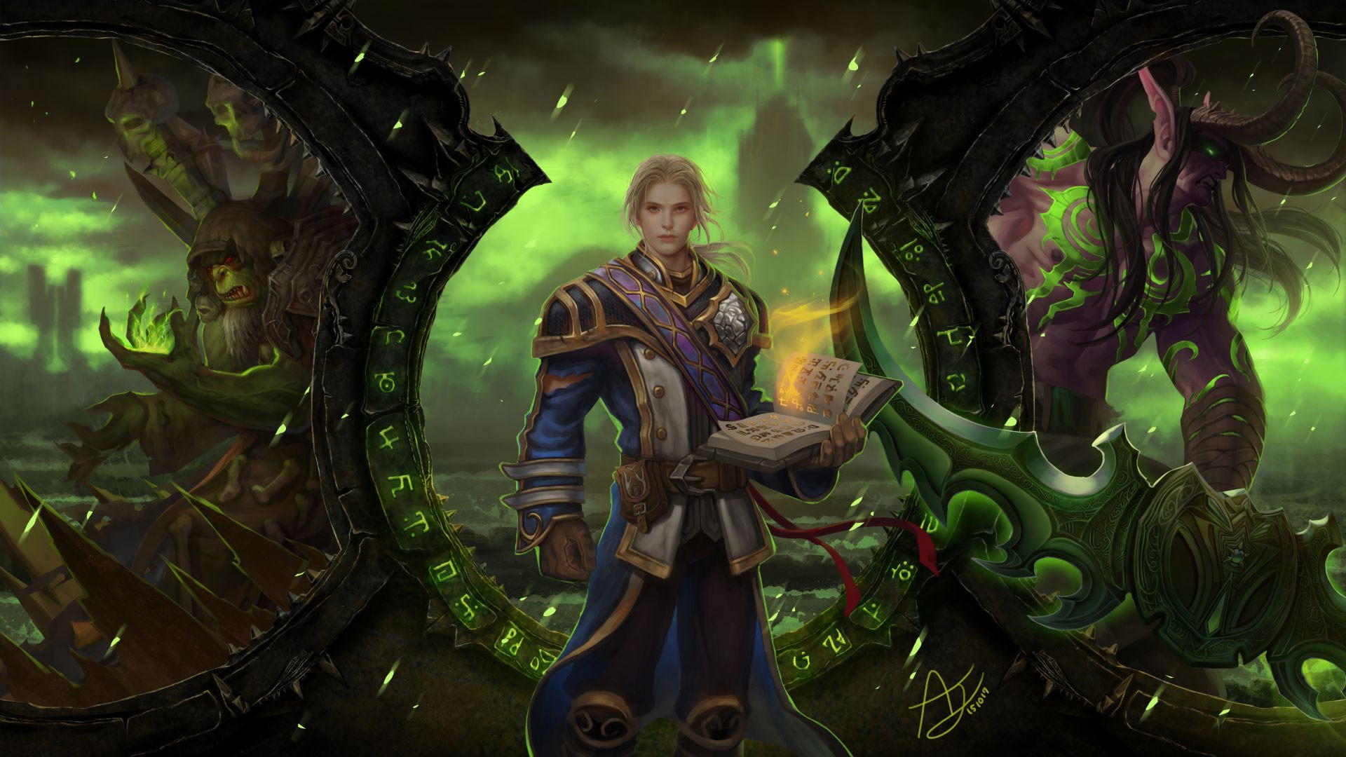 World of Warcraft Legion 4K Wallpaper