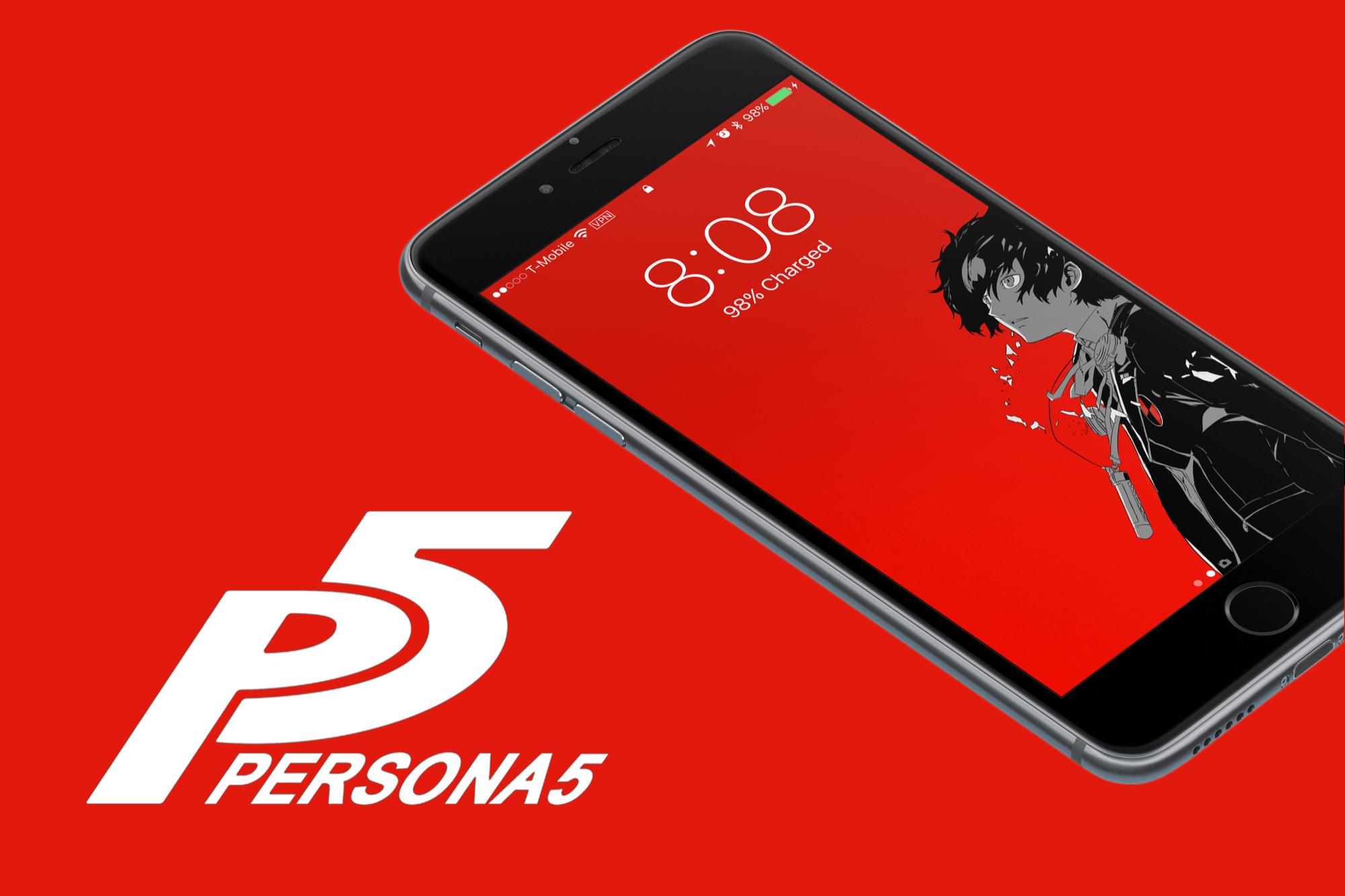 Persona 5 was released last week and its a truly marvelous game thats oozing with style. As I tend to do, I made a wallpaper for my phone to bring a