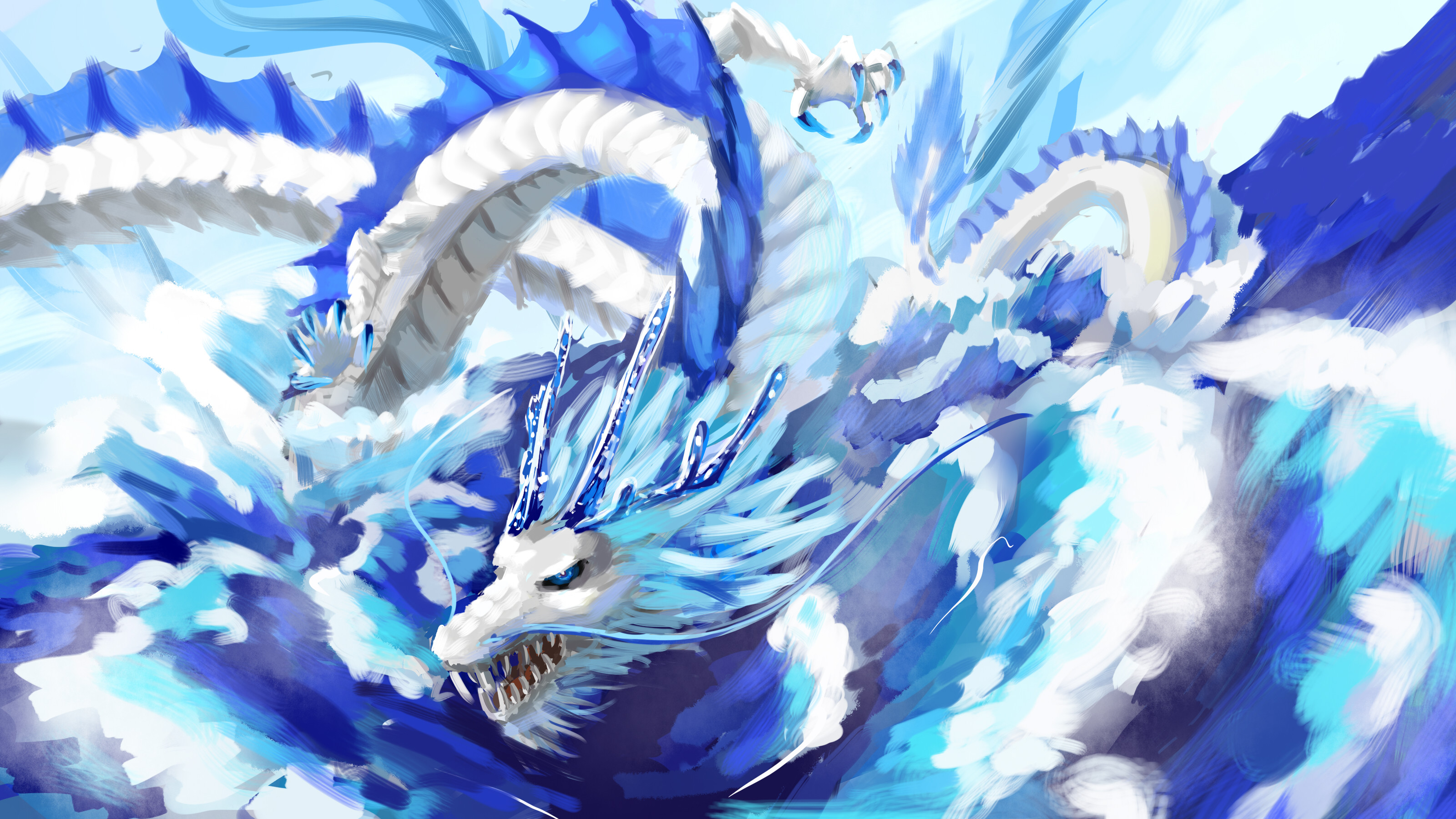 Blue Eyes White Dragon Wallpaper Images TheCelebrityPix