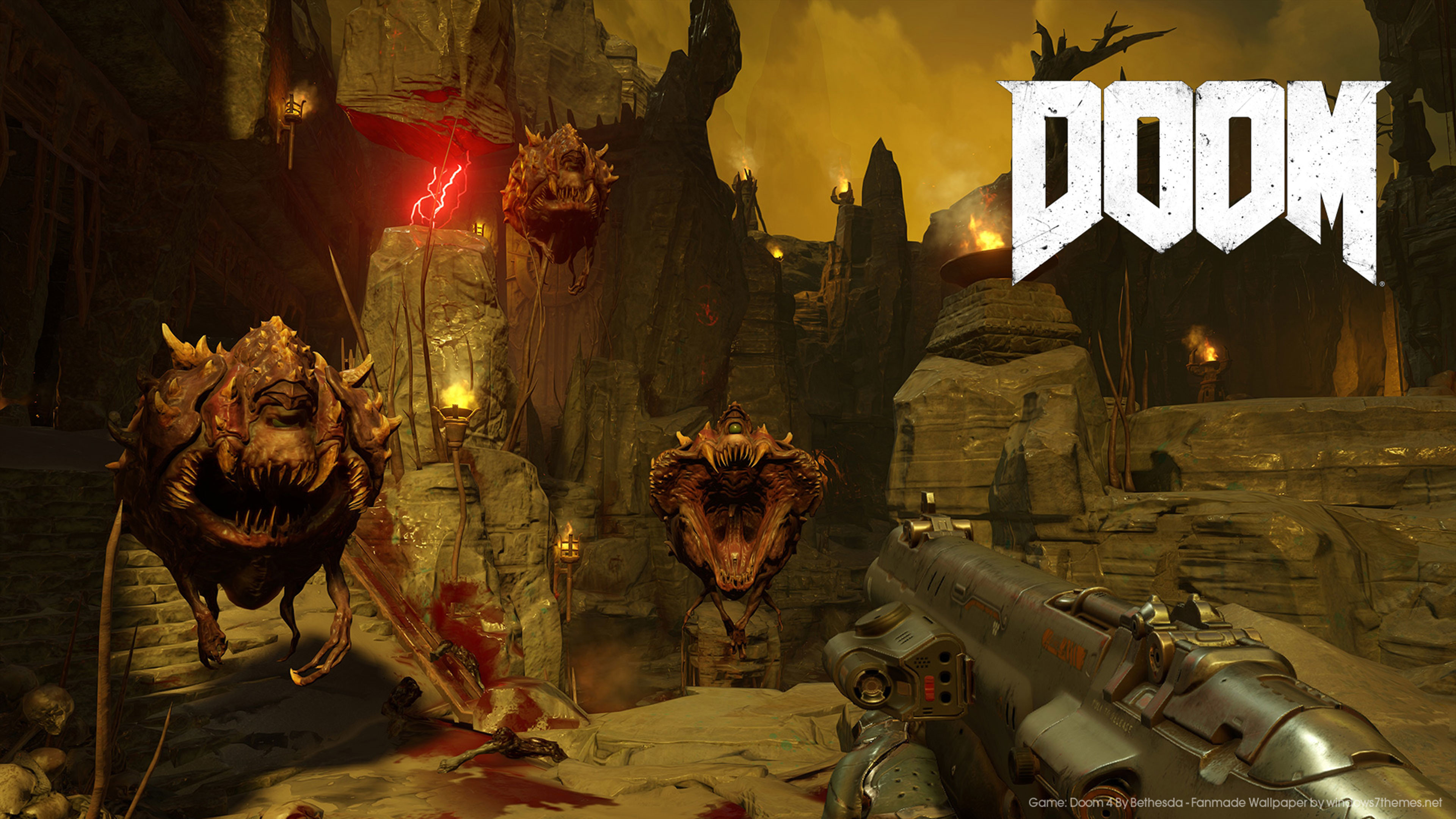 Doom 4K Wallpaper …