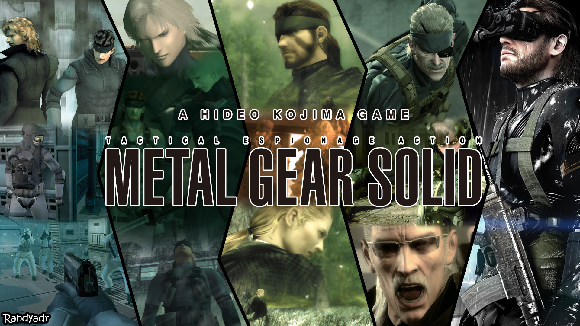 … Metal Gear Solid Wallpaper Attempt by randyadr