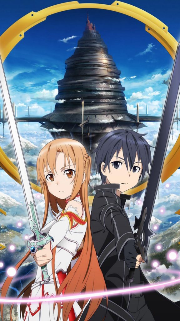Sword Art Online 2 Kirito Asuna Sony Xperia Z Wallpaper 1080 19