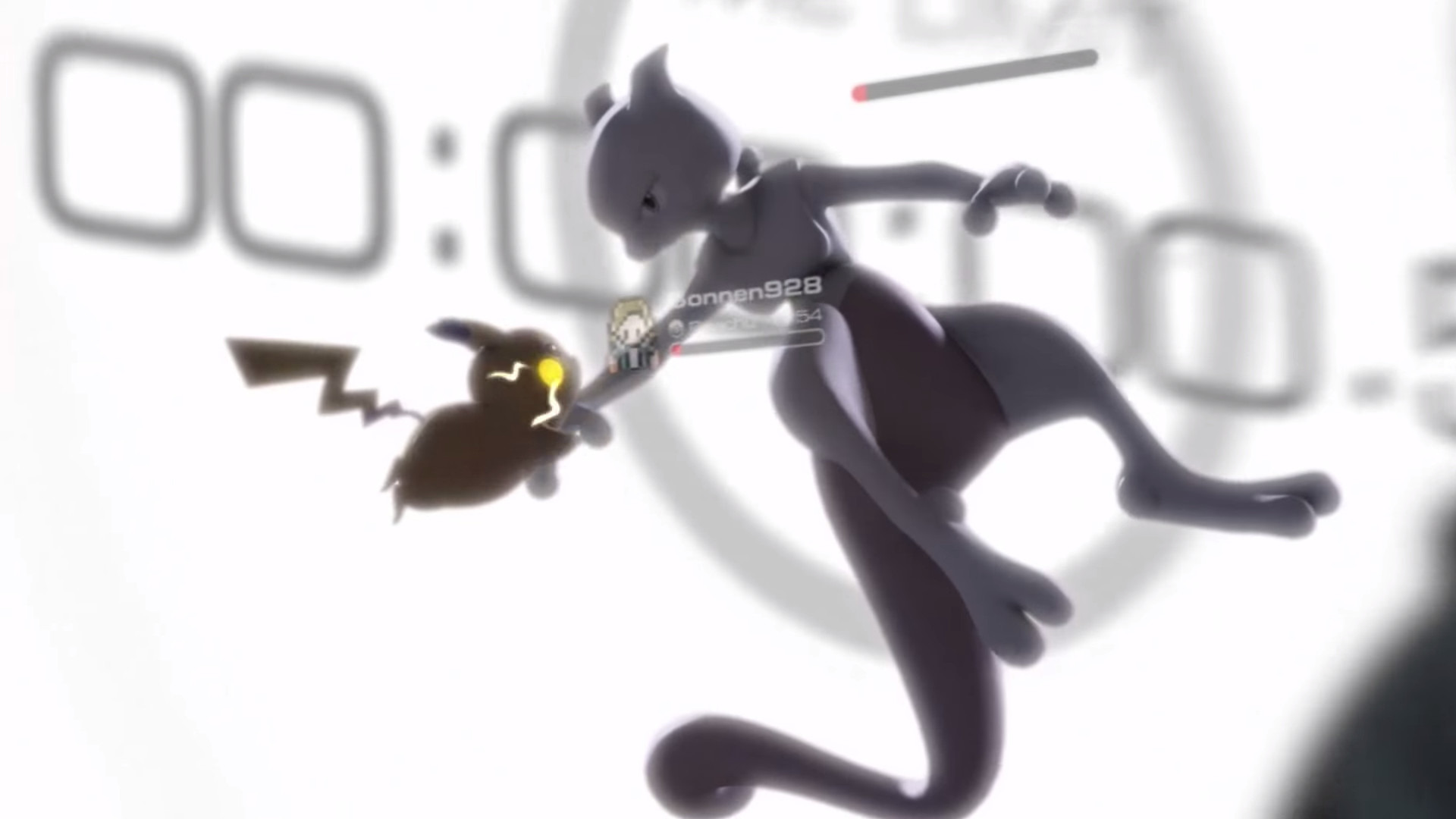 Pokmon Go – Pikachu VS Mewtwo Fight wallpaper