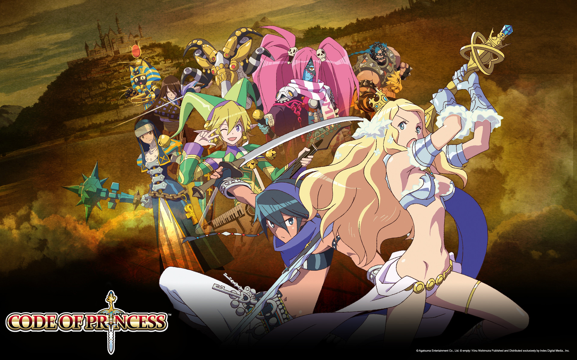 Code of Princess, the 3D beat em up / RPG for Nintendo 3DS Available Now