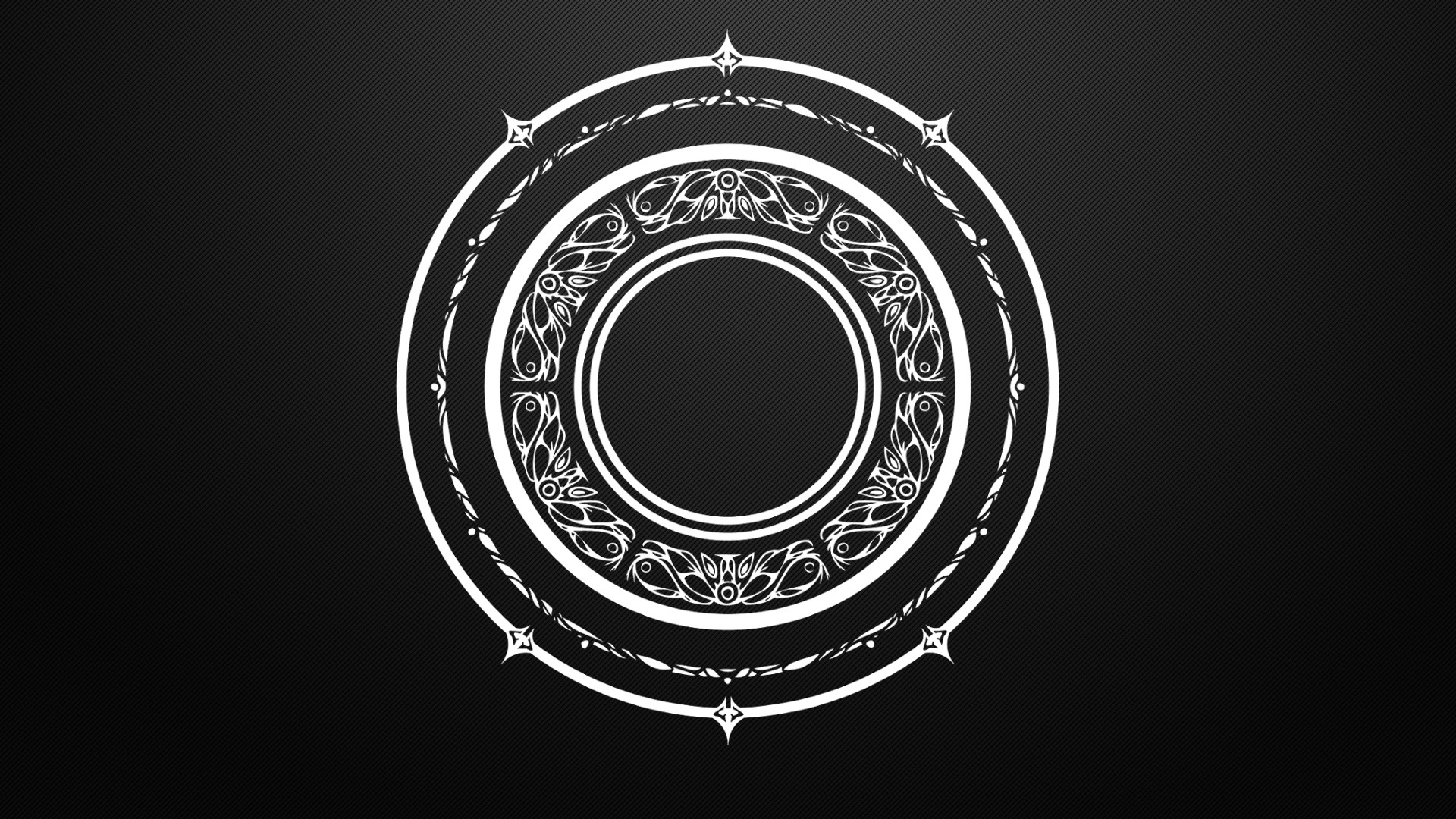 Arcane Black And White Circles Magic Mandala Tera Online