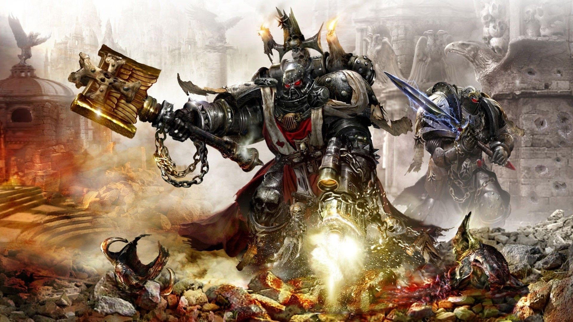 Angels of Death - 2,000pt Warhammer 40K Battle Report - Blood Angels Vs.  Dark Angels 