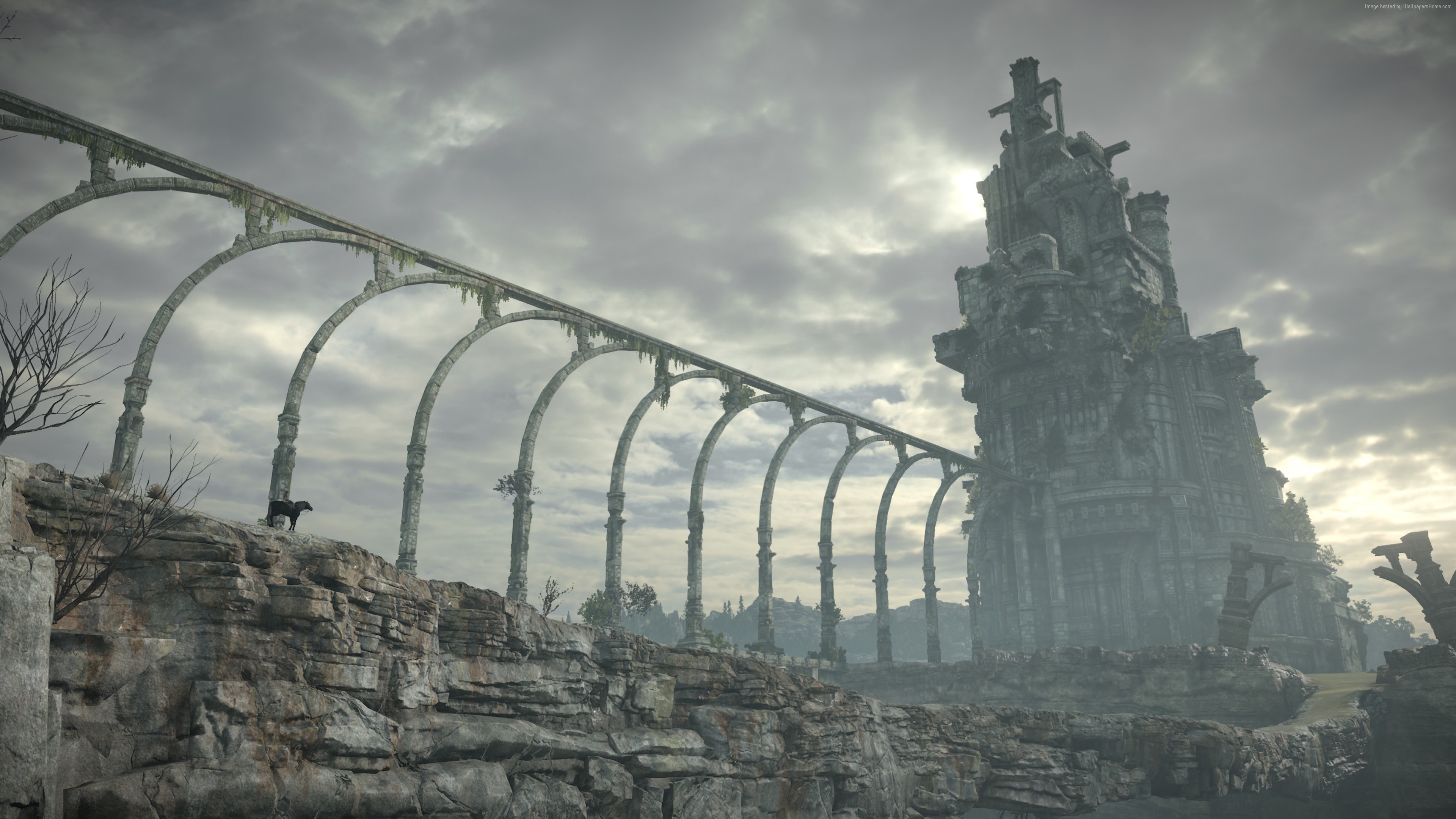 Shadow of the Colossus, 4k, screenshot, E3 2017 horizontal