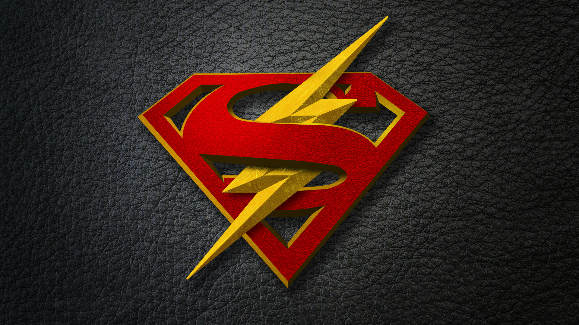 I made a wallpaper for the Flash / Supergirl crossover