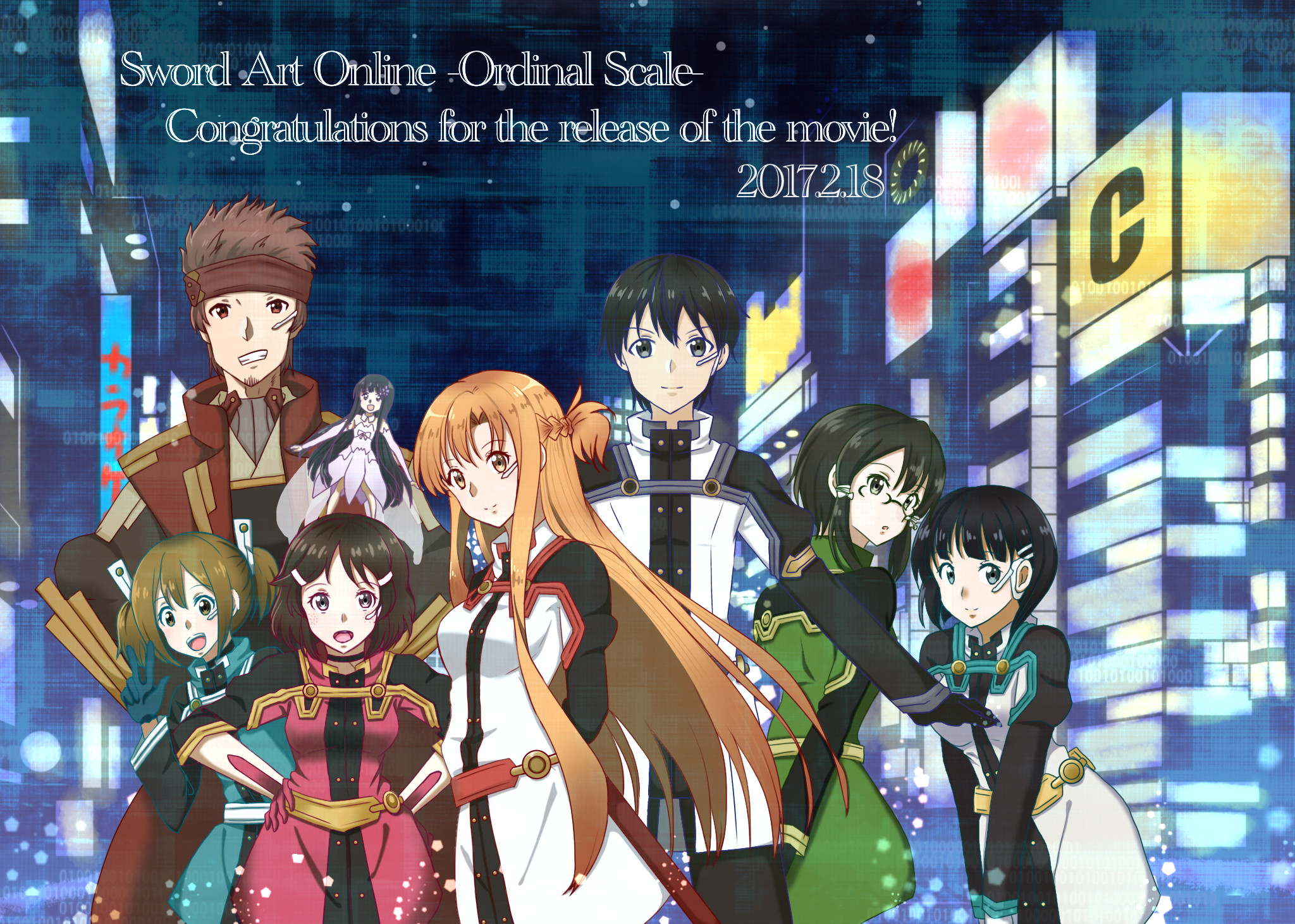 Sword Art Online Ordinal Scale HD Wallpaper Background ID802365