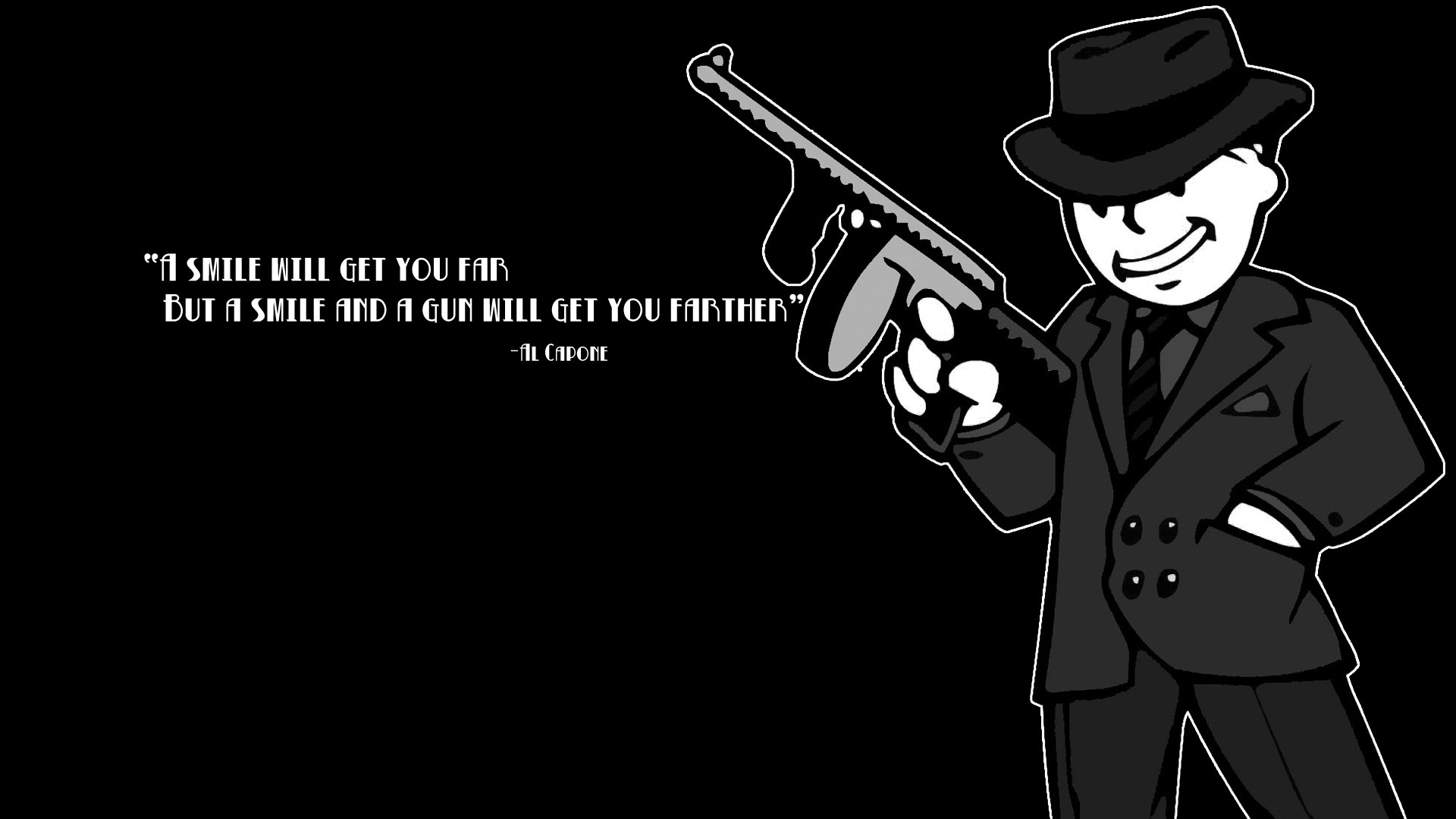 Fallout Quotes Wallpaper Fallout, Quotes, Al, Capone